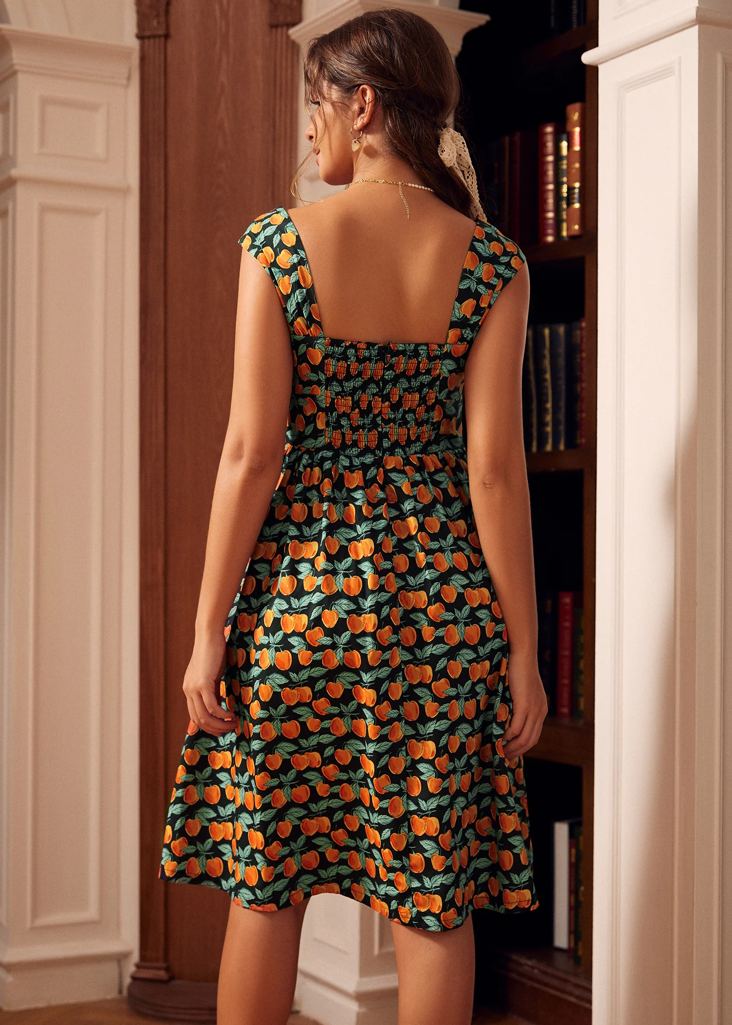 Sun-Kissed Fairytale Midi Dress