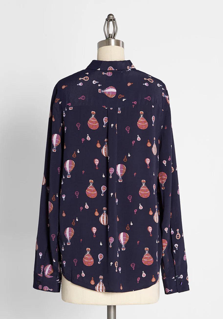 One Shirt Wonder Button-Up Top