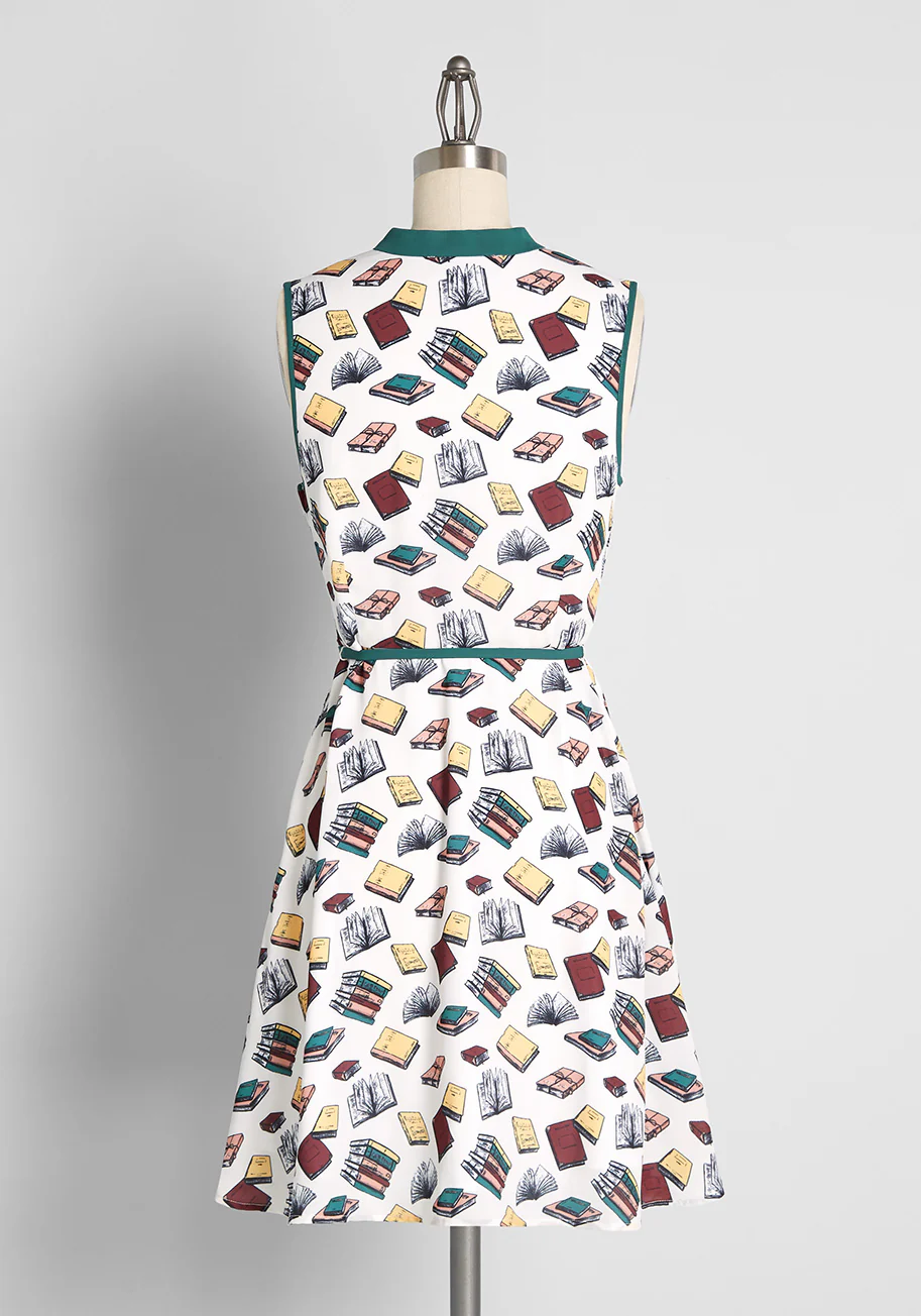 Field Questions A-Line Dress