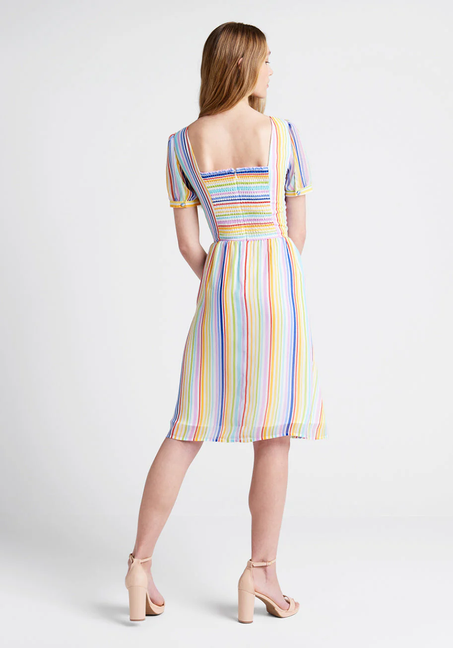 Love Charm Fit and Flare Dress