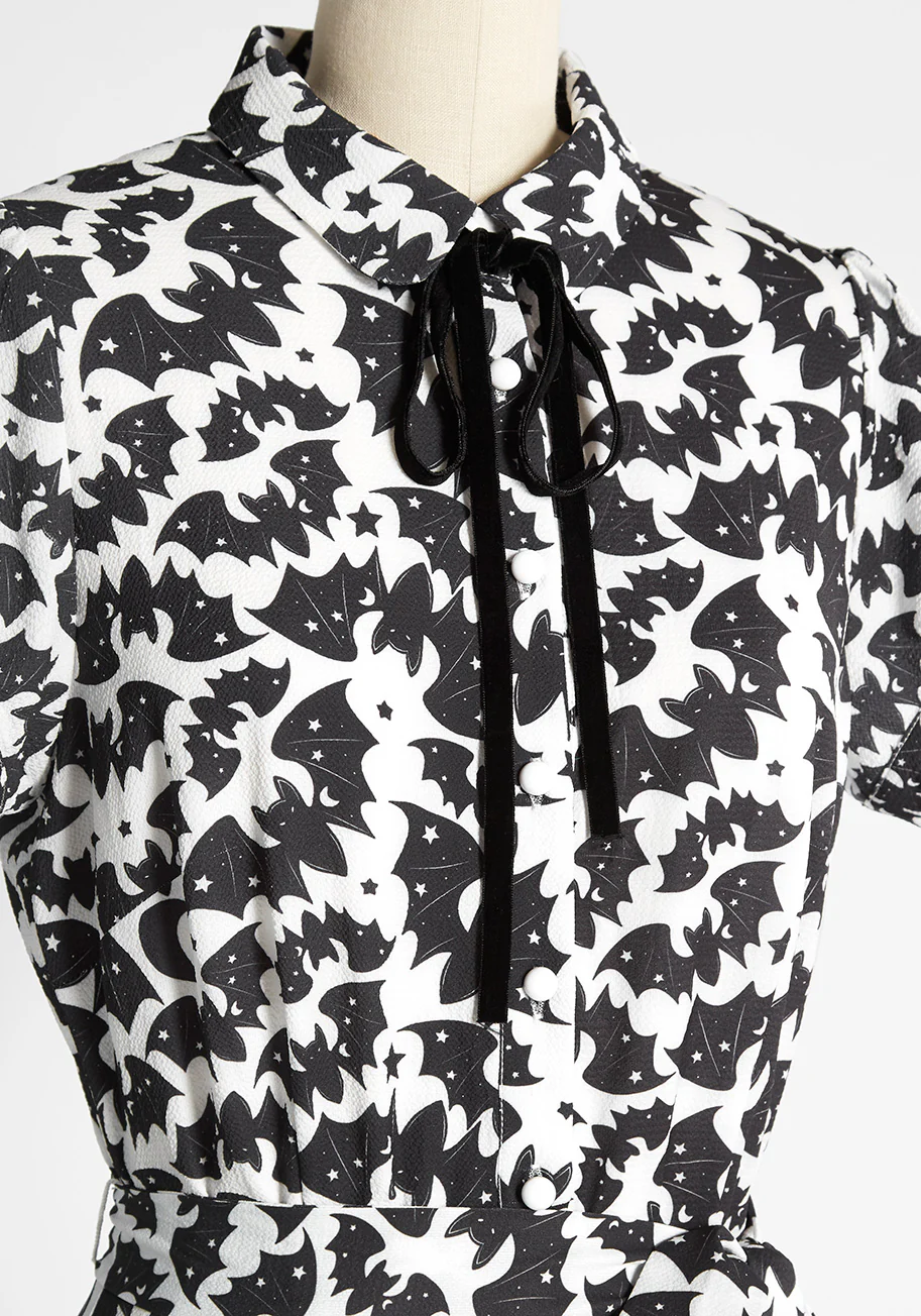 ModCloth x Collectif Creature Feature Swing Dress