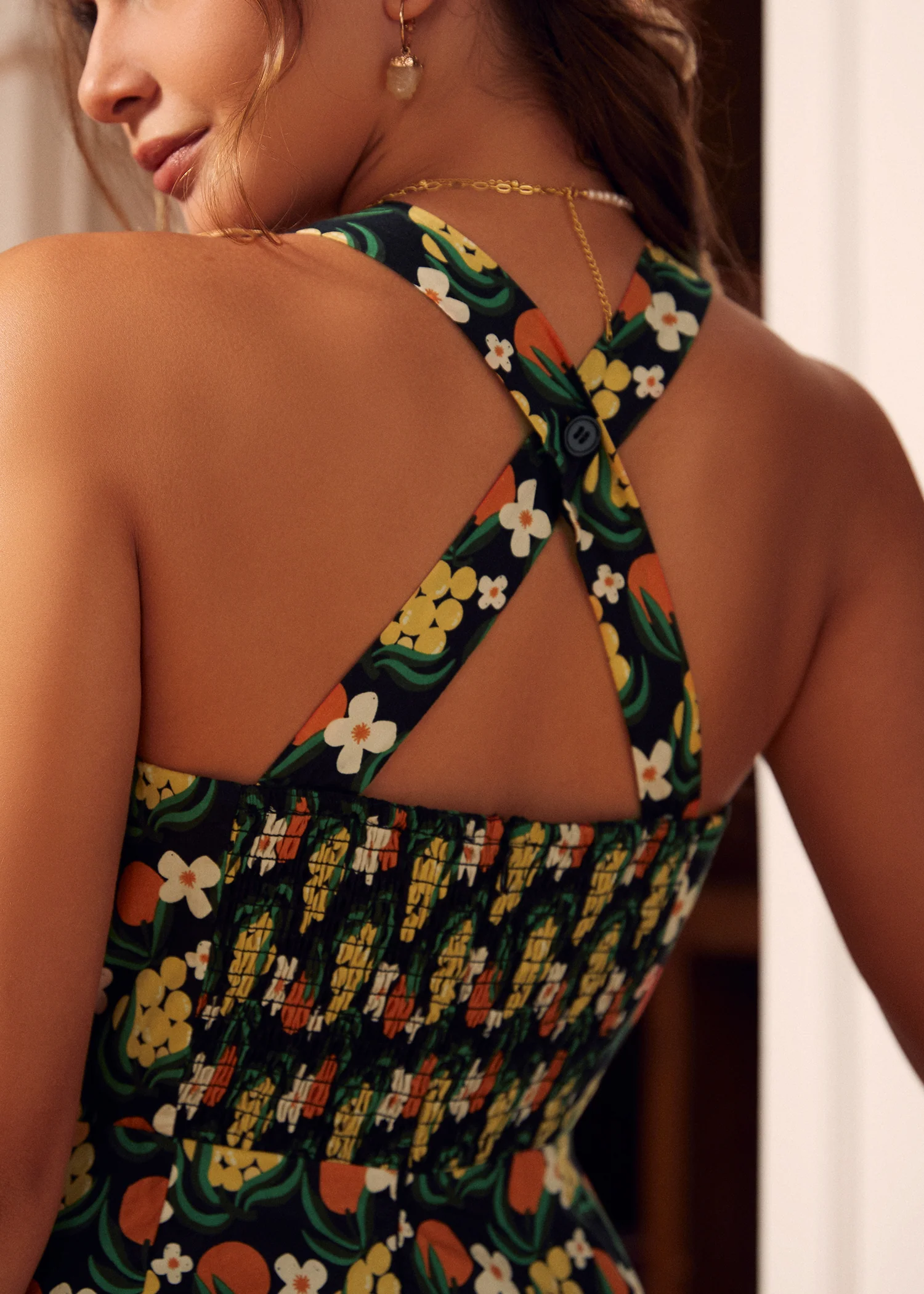 Midnight Garden Mini Dress