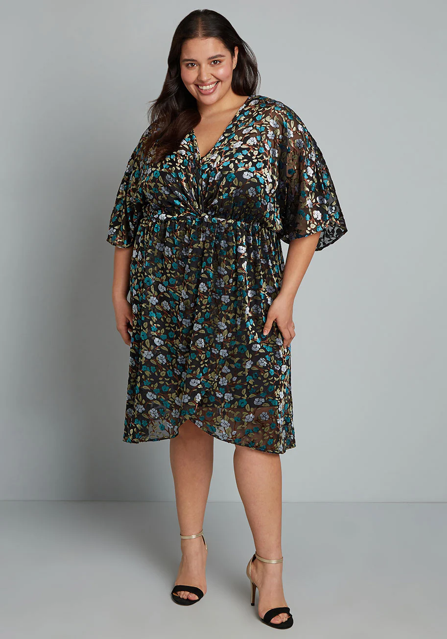 Dramatic Depths Velvet Dress