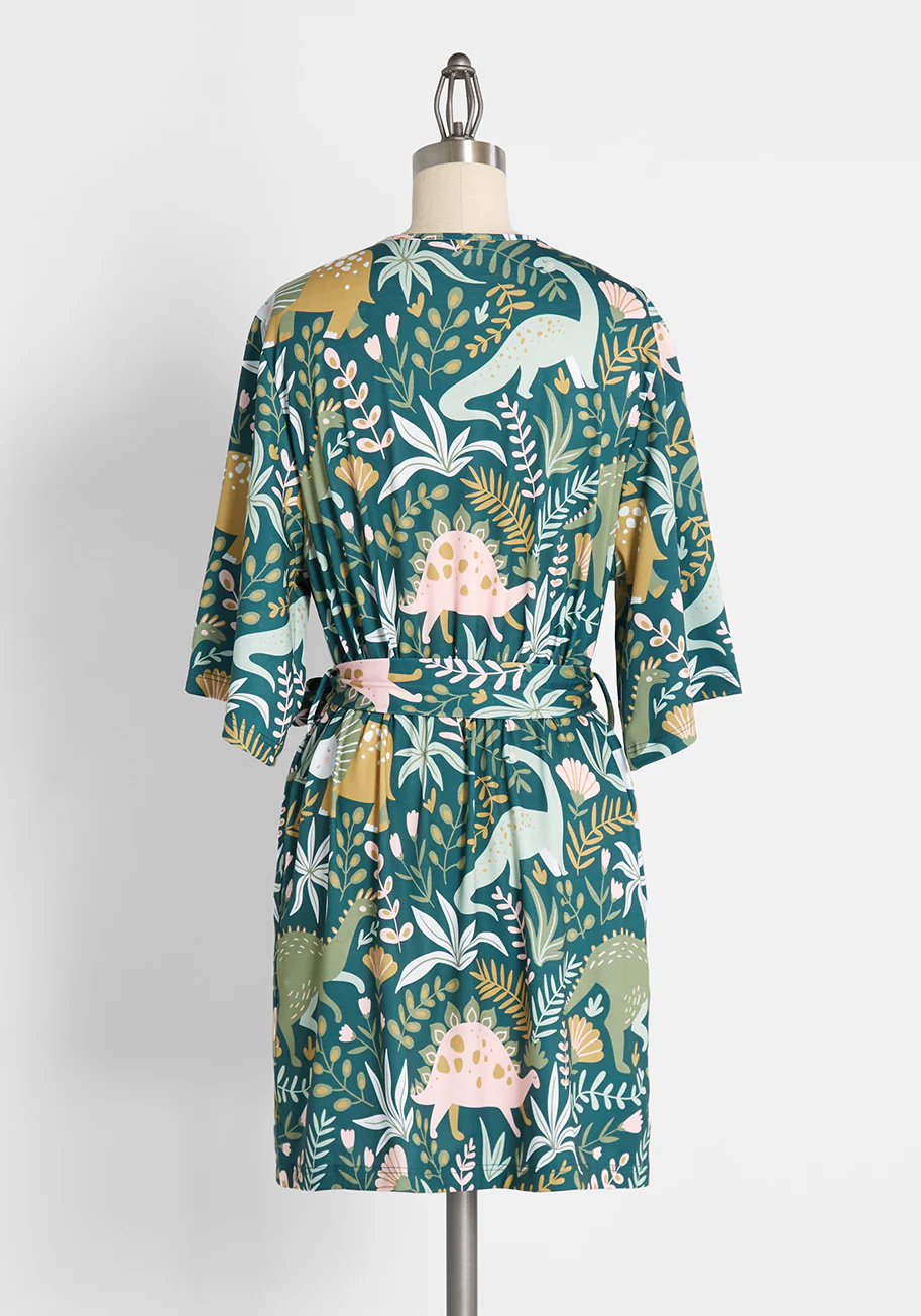 Dino Grove Lounging Robe