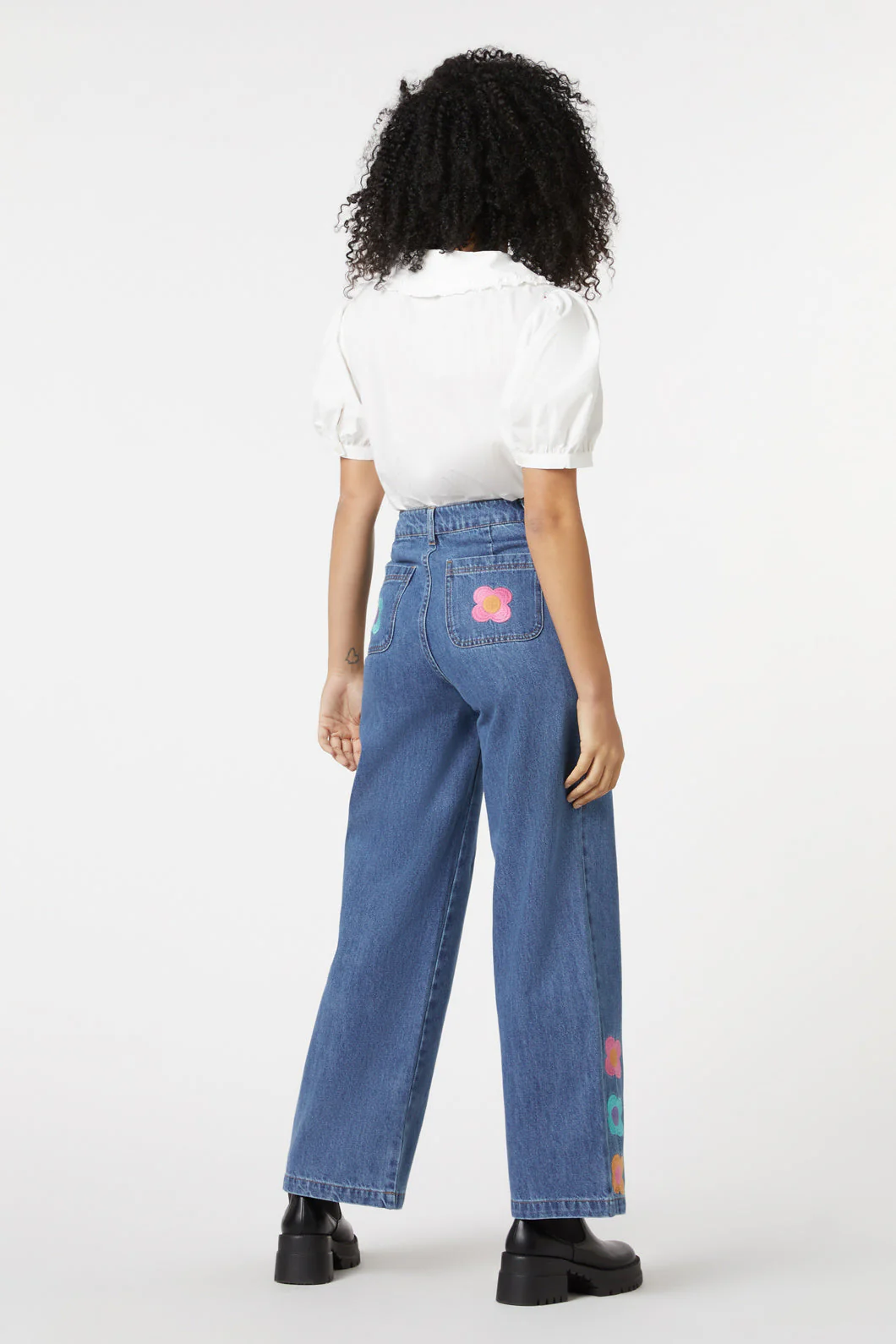 Betty Embroidered Jean