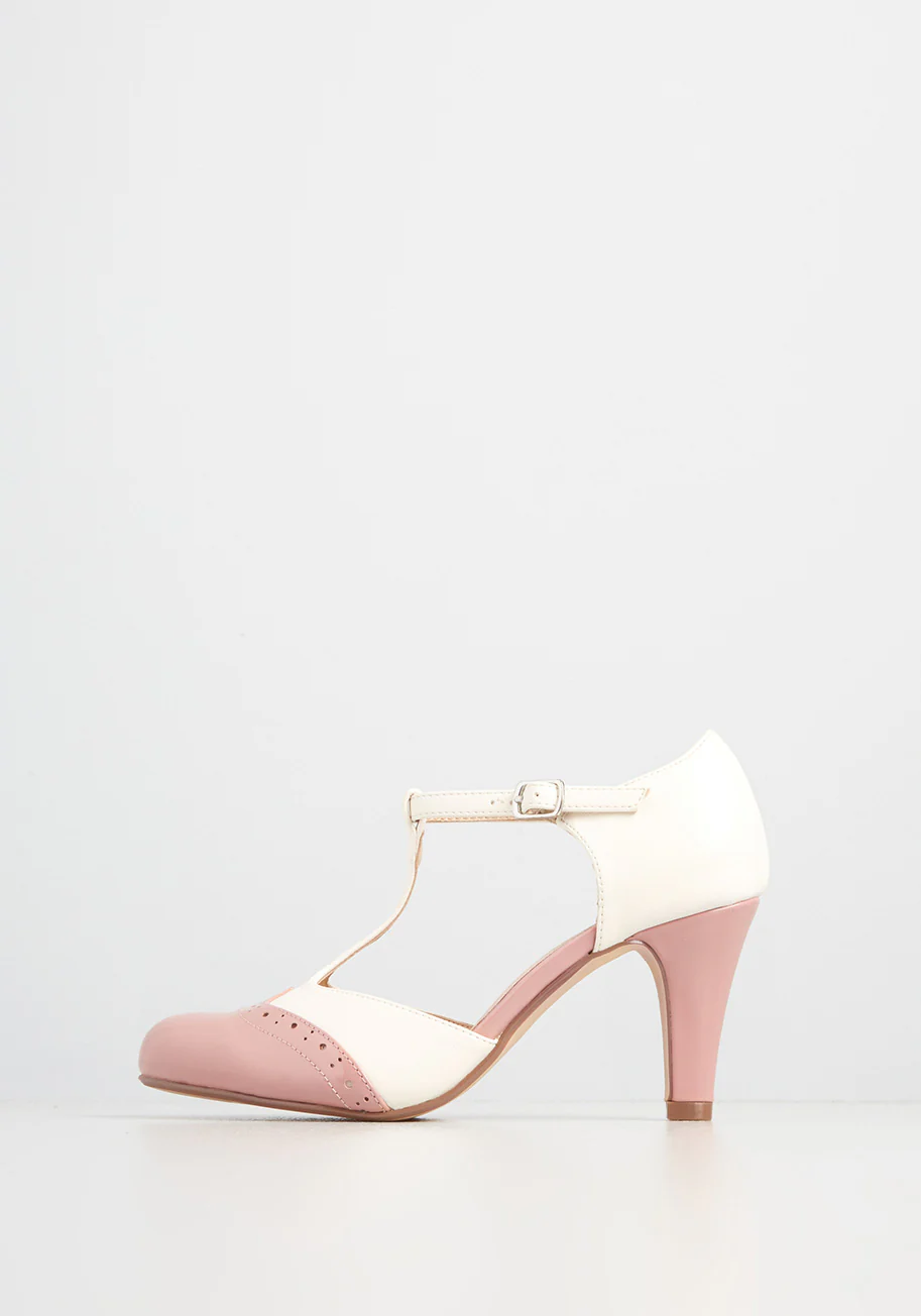Primed For Playfulness T-Strap Heel