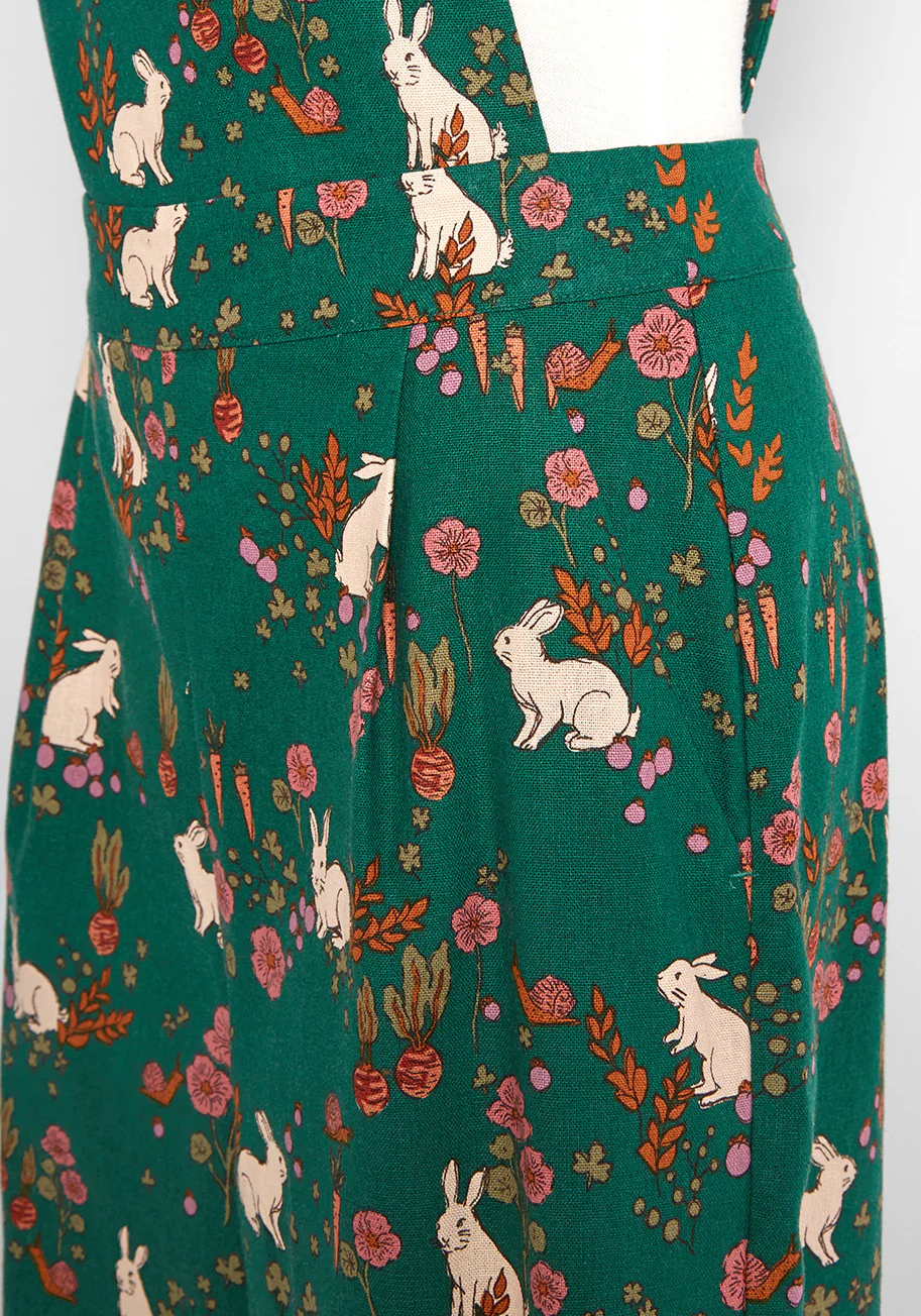 ModCloth x Princess Highway Bunny Harvest Overalls