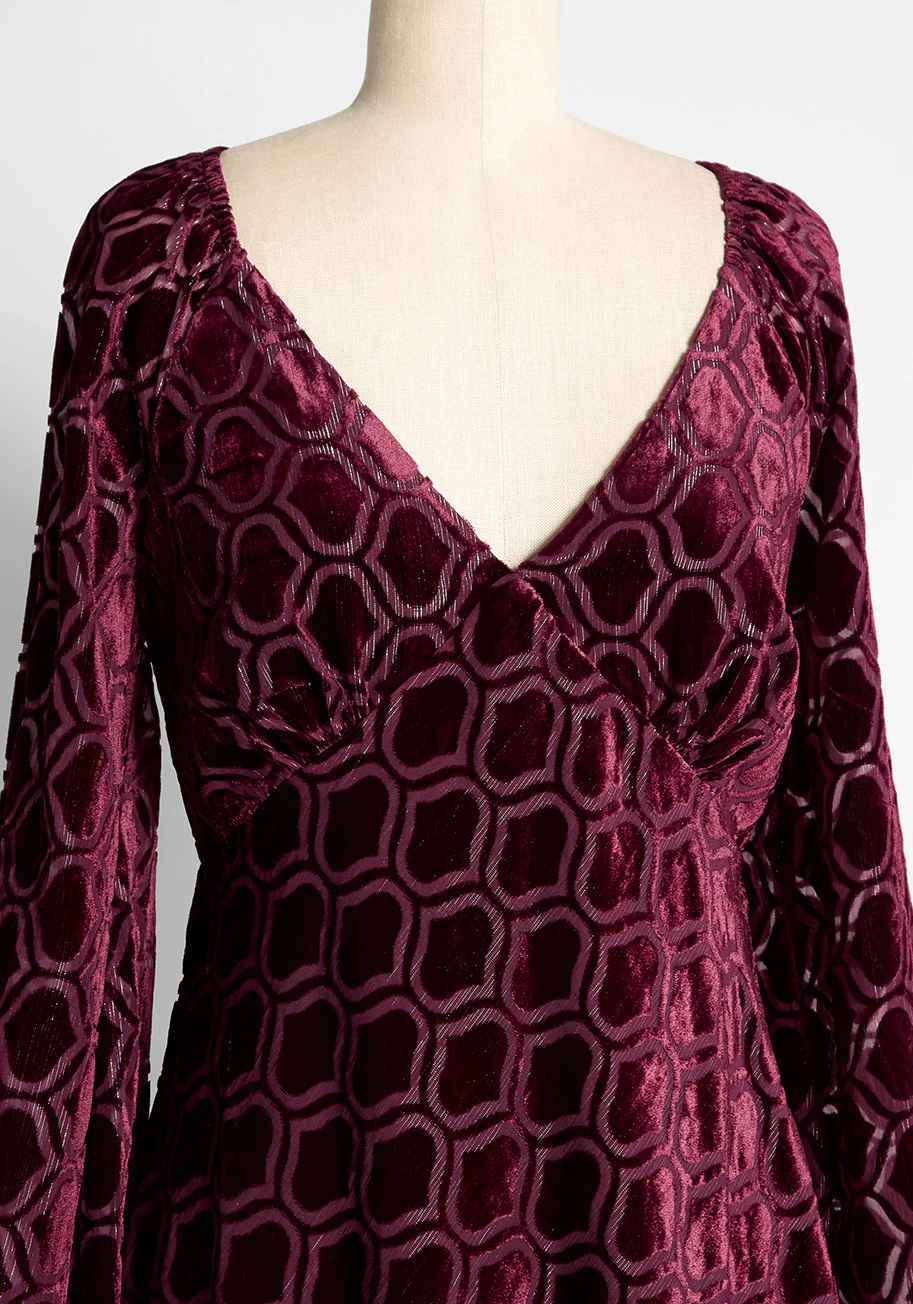 Era By Modcloth Ravishing In Rouge Mini Dress