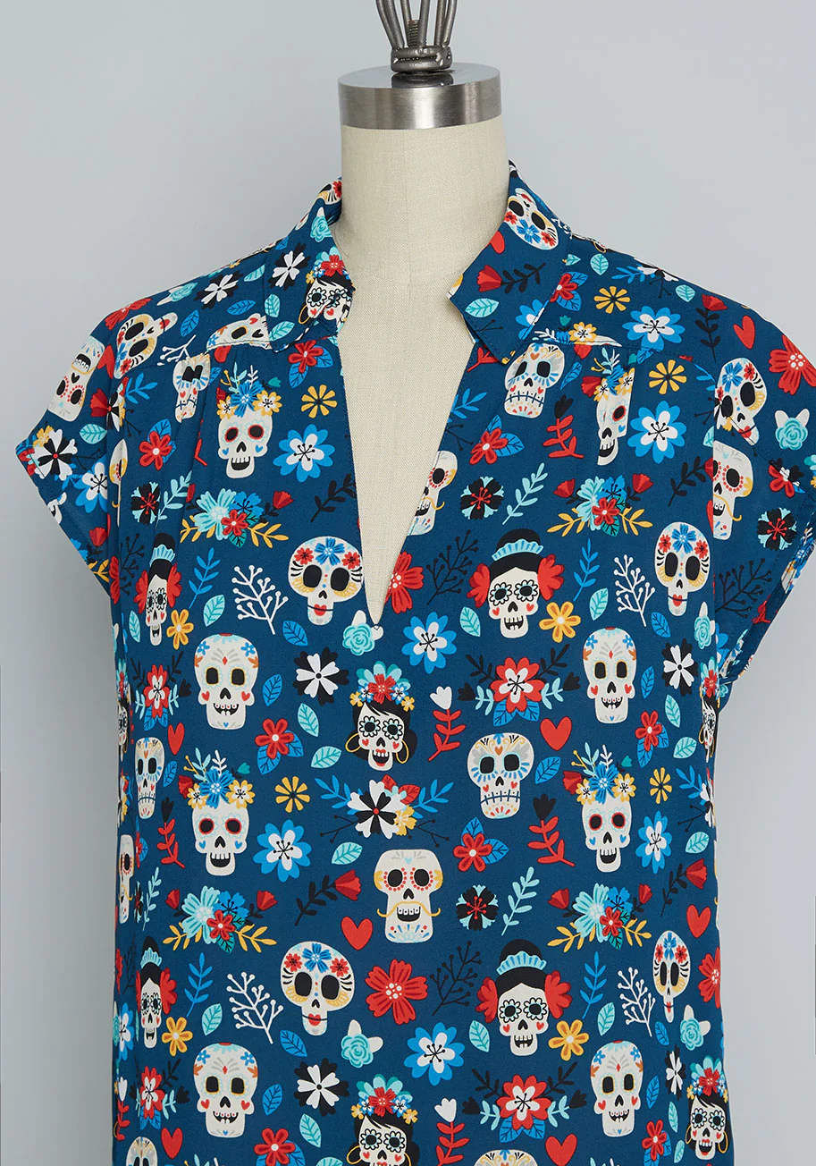 A Renewed You Short Sleeve Blouse