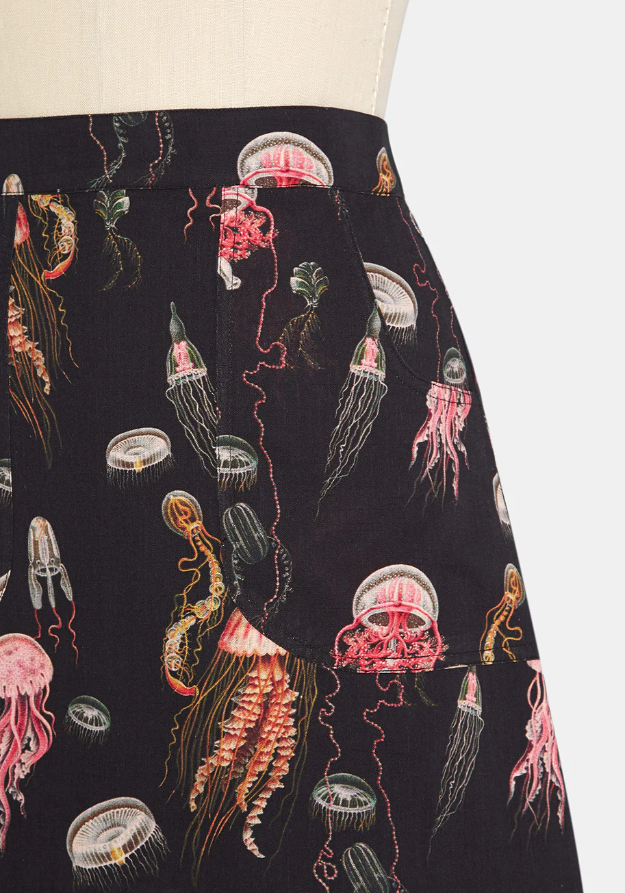 Just A Li'L Jelly-Ous Mini Skirt