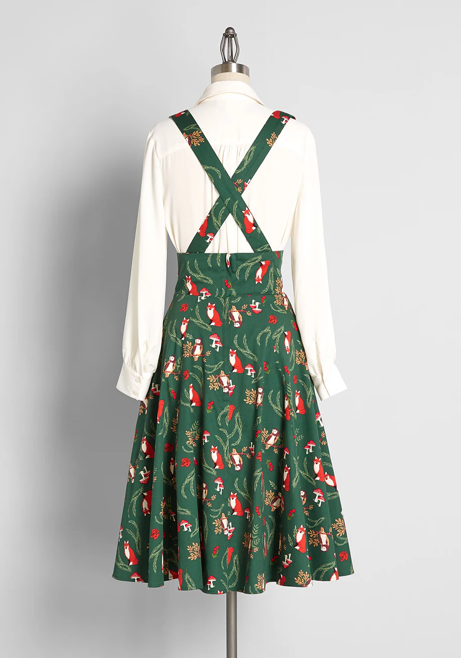 ModCloth x Collectif Wandering The Winter Forest Jumper