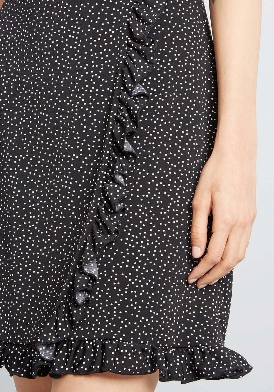 Chance Encounter Faux Wrap Dress