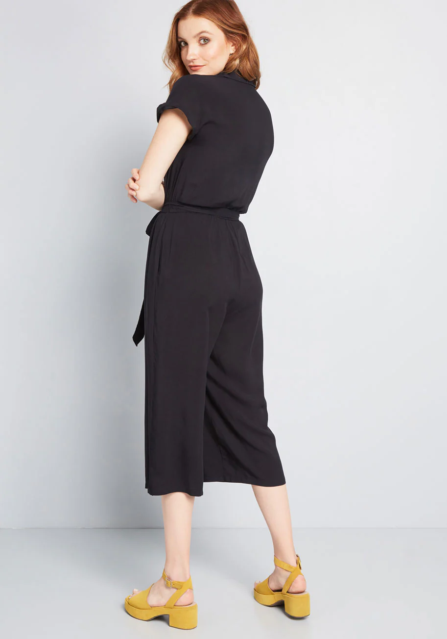 So Field With Joy Cropped Jumpsuit