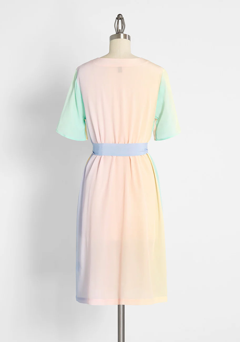 Lasso Around My Heart Silk Dress