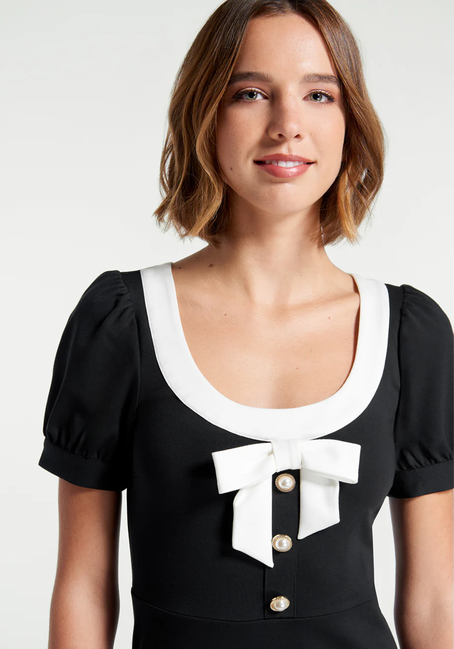 Greet Me Sweetly A-Line Dress