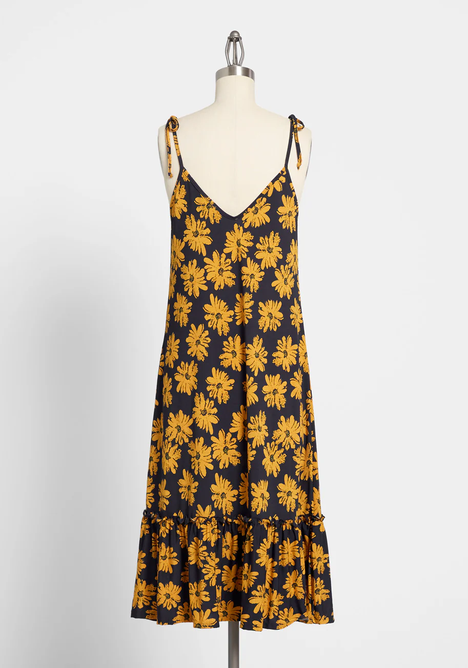 It's a Go Tie-Shoulder Dress