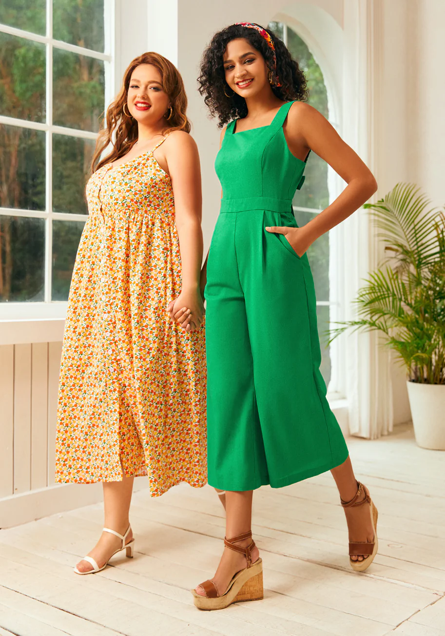 Quite Clearly Charismatic Midi Dress