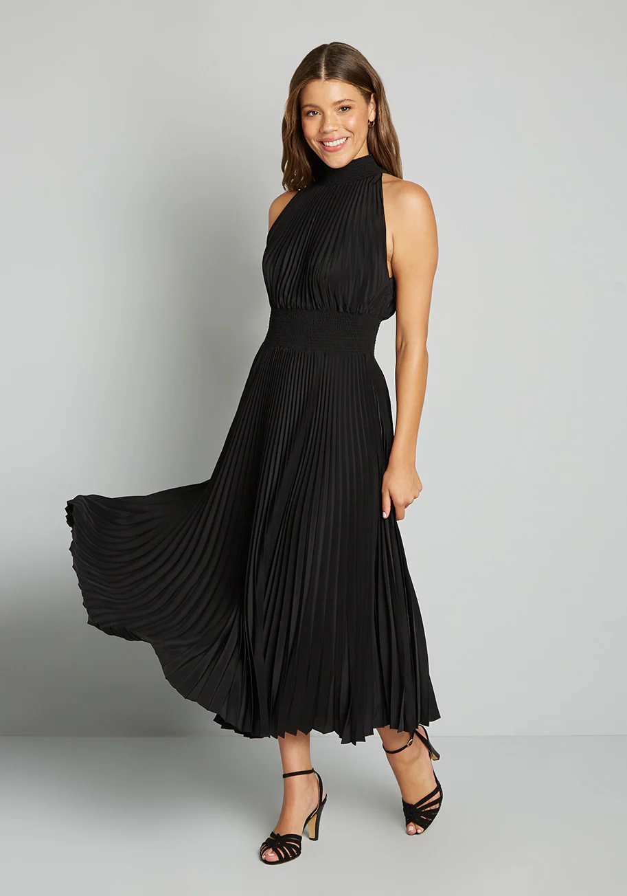 Halter My Perceptions Maxi Dress