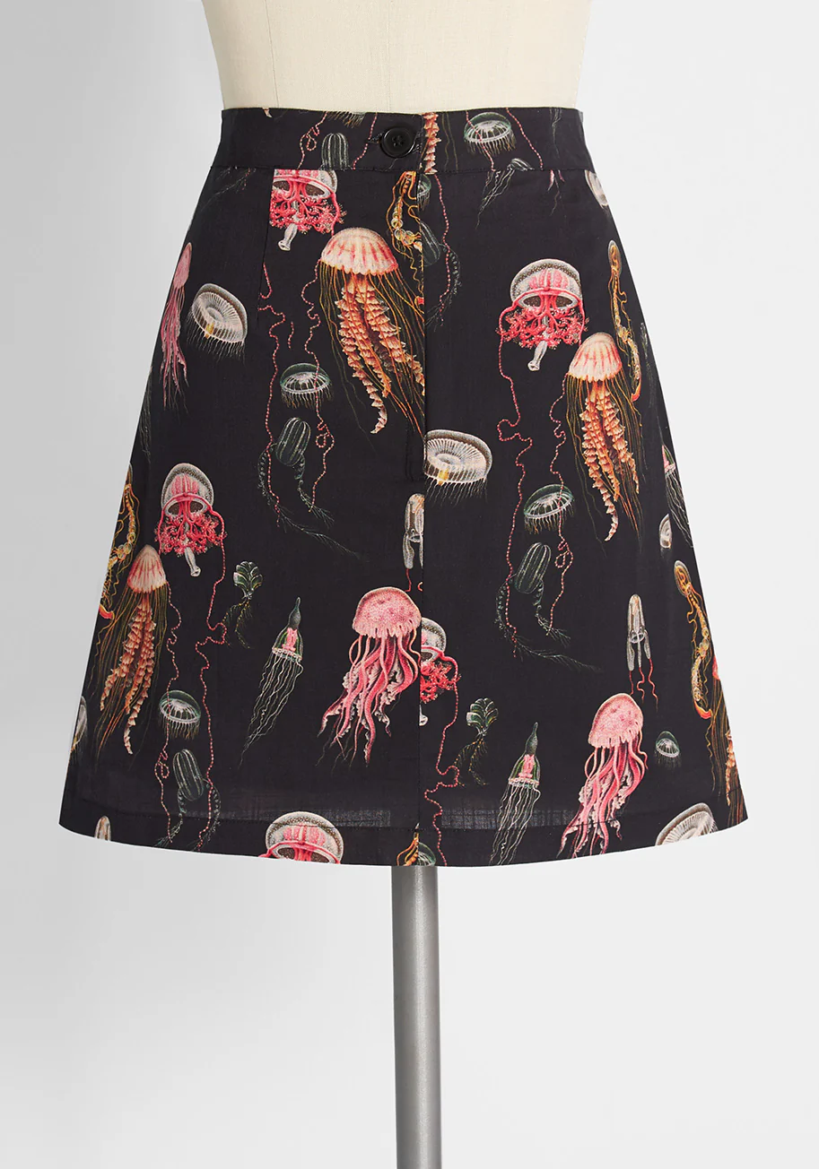 Just A Li'L Jelly-Ous Mini Skirt