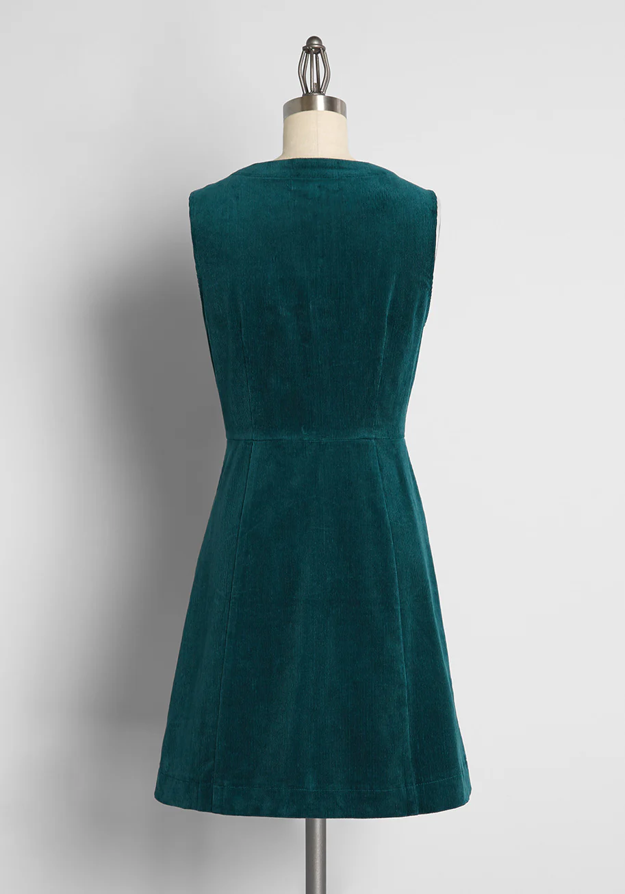 ModCloth x Princess Highway Corduroy Mini Dress