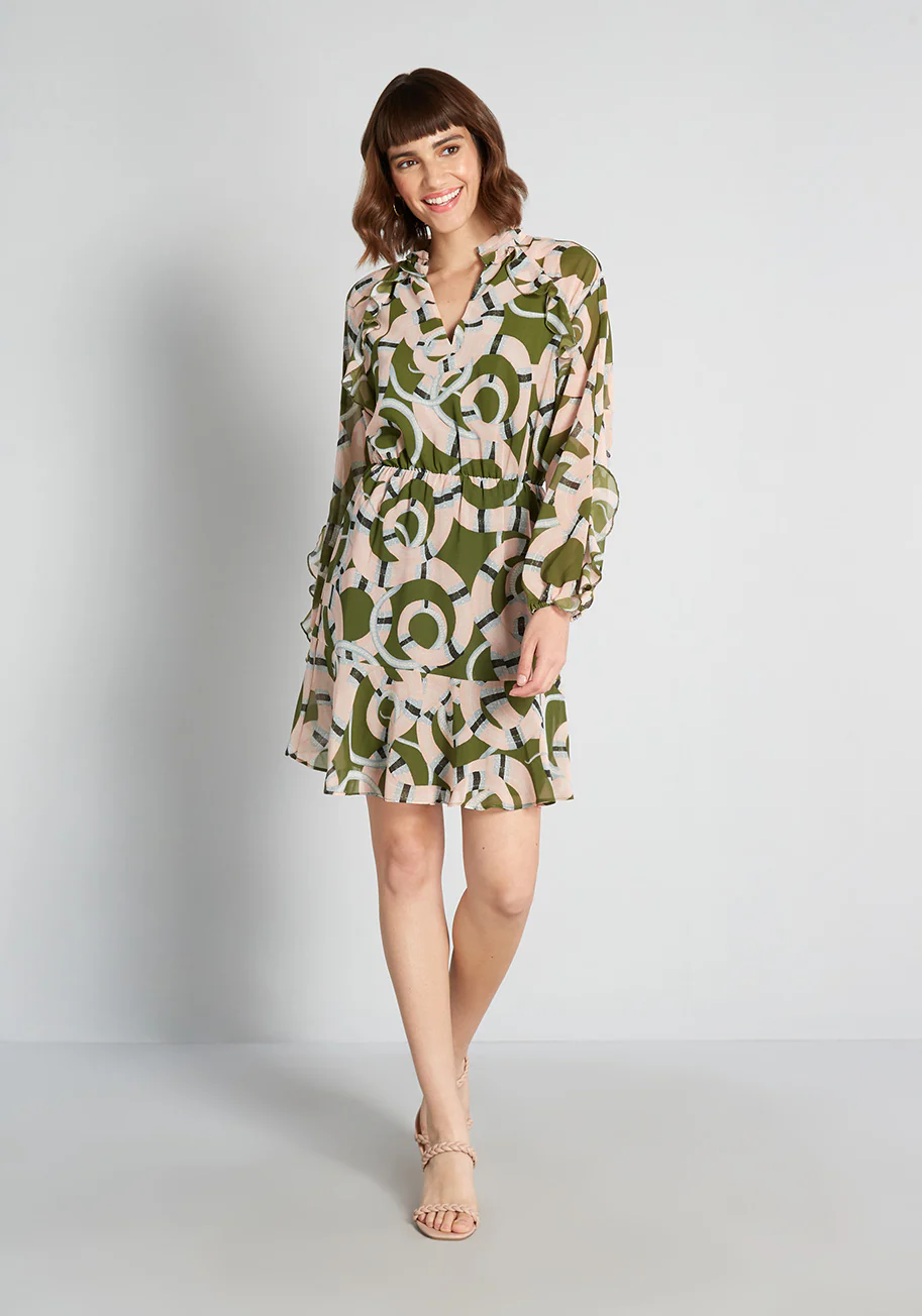 Medusa Moments Mini Dress