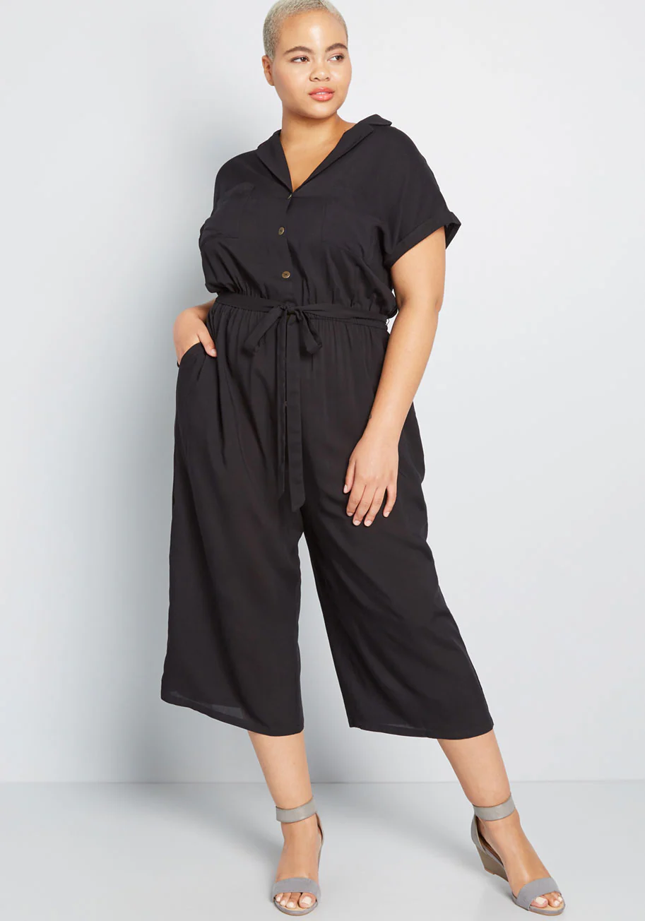 So Field With Joy Cropped Jumpsuit