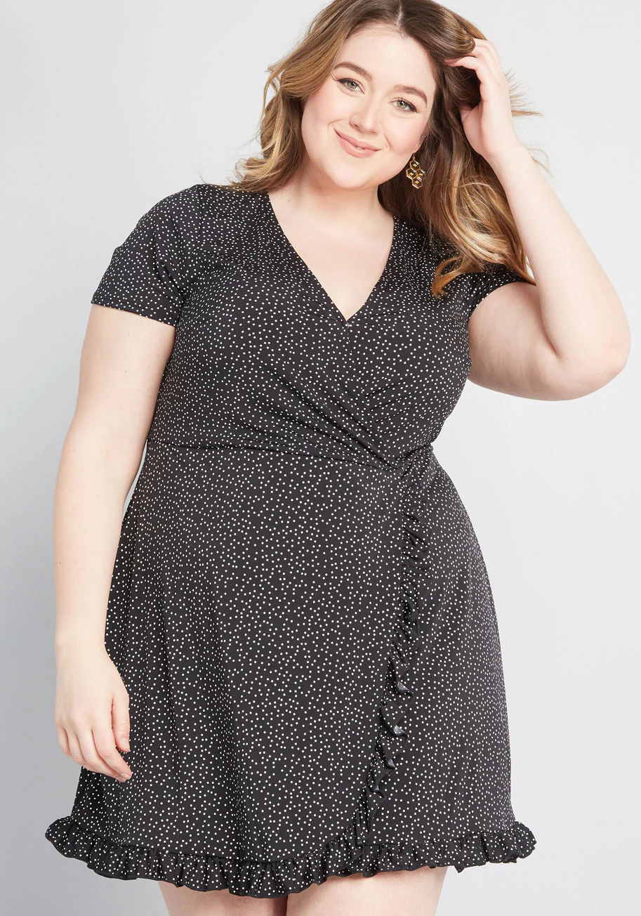 Chance Encounter Faux Wrap Dress