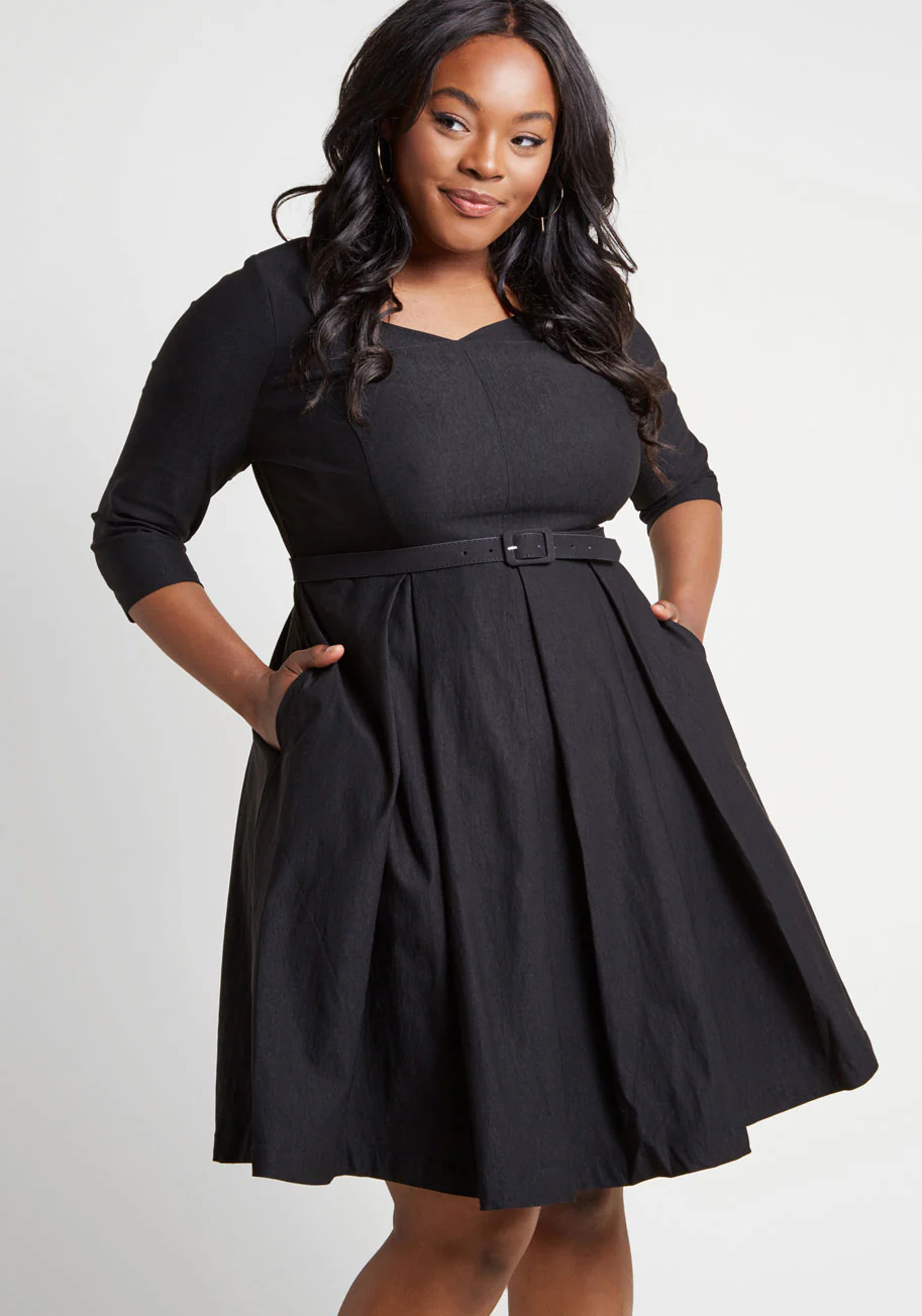 Sartorial Secret Fit and Flare Dress