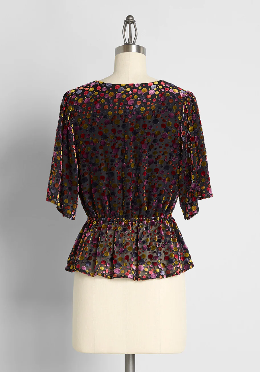 Mystifying Musings Velvet Top