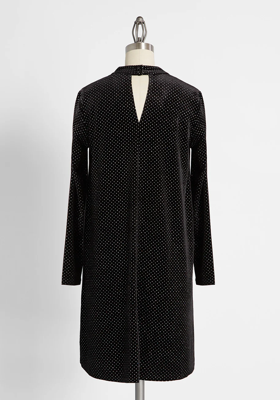 Swing into Certainty Shift Dress