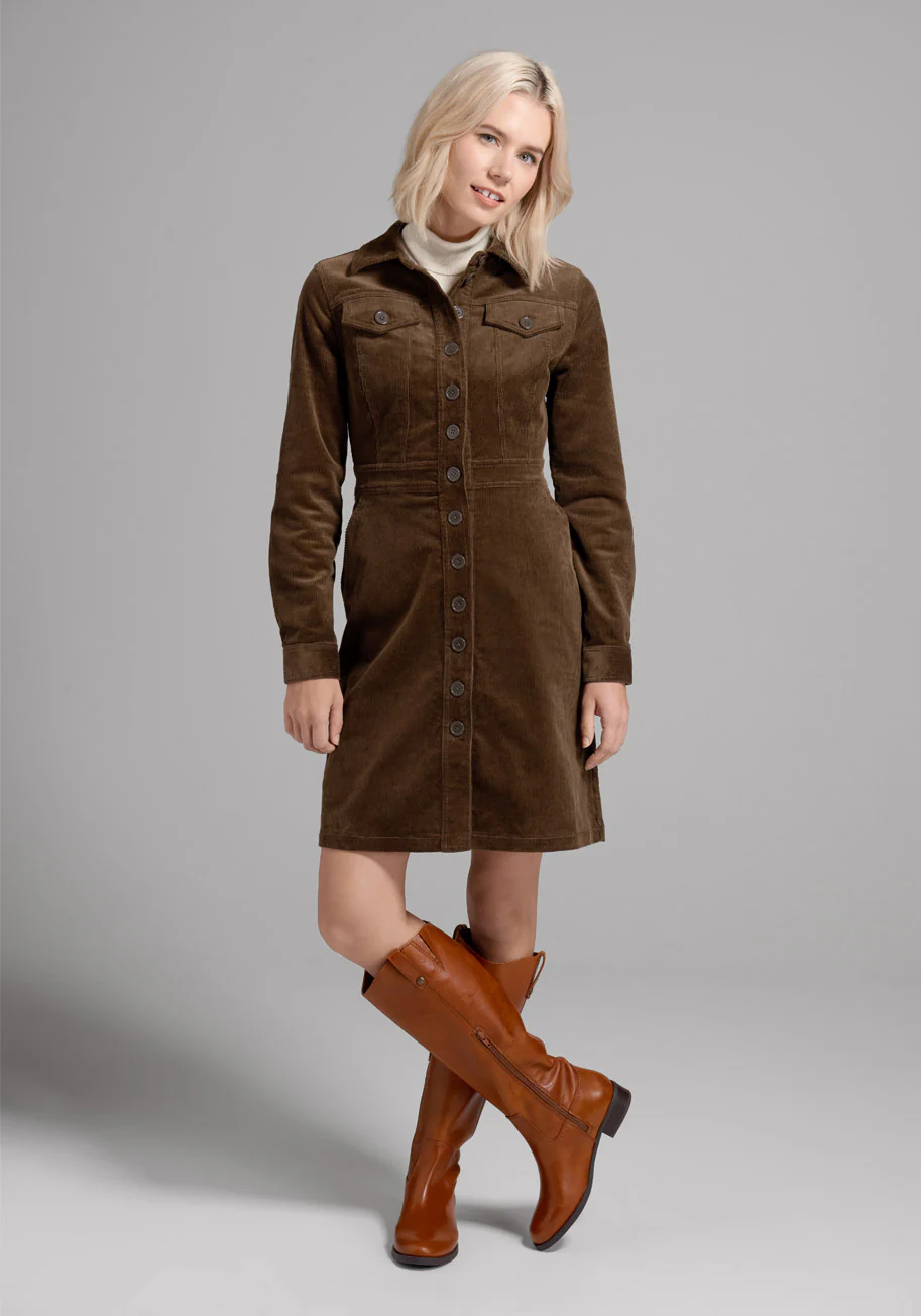 Choosing My Adventure Shirtdress