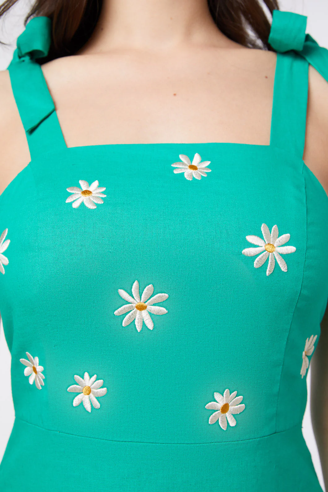 Pattie Embroidered Midi Dress