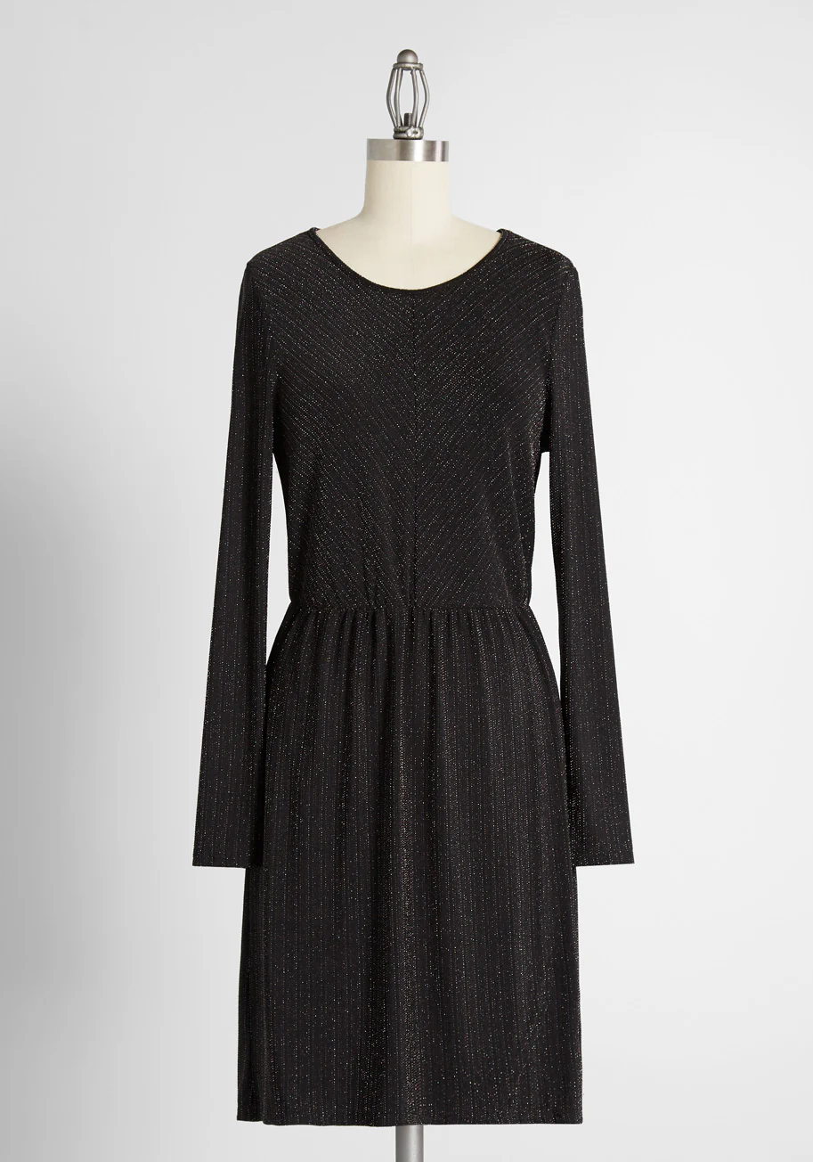 Shimmer On Show Dress