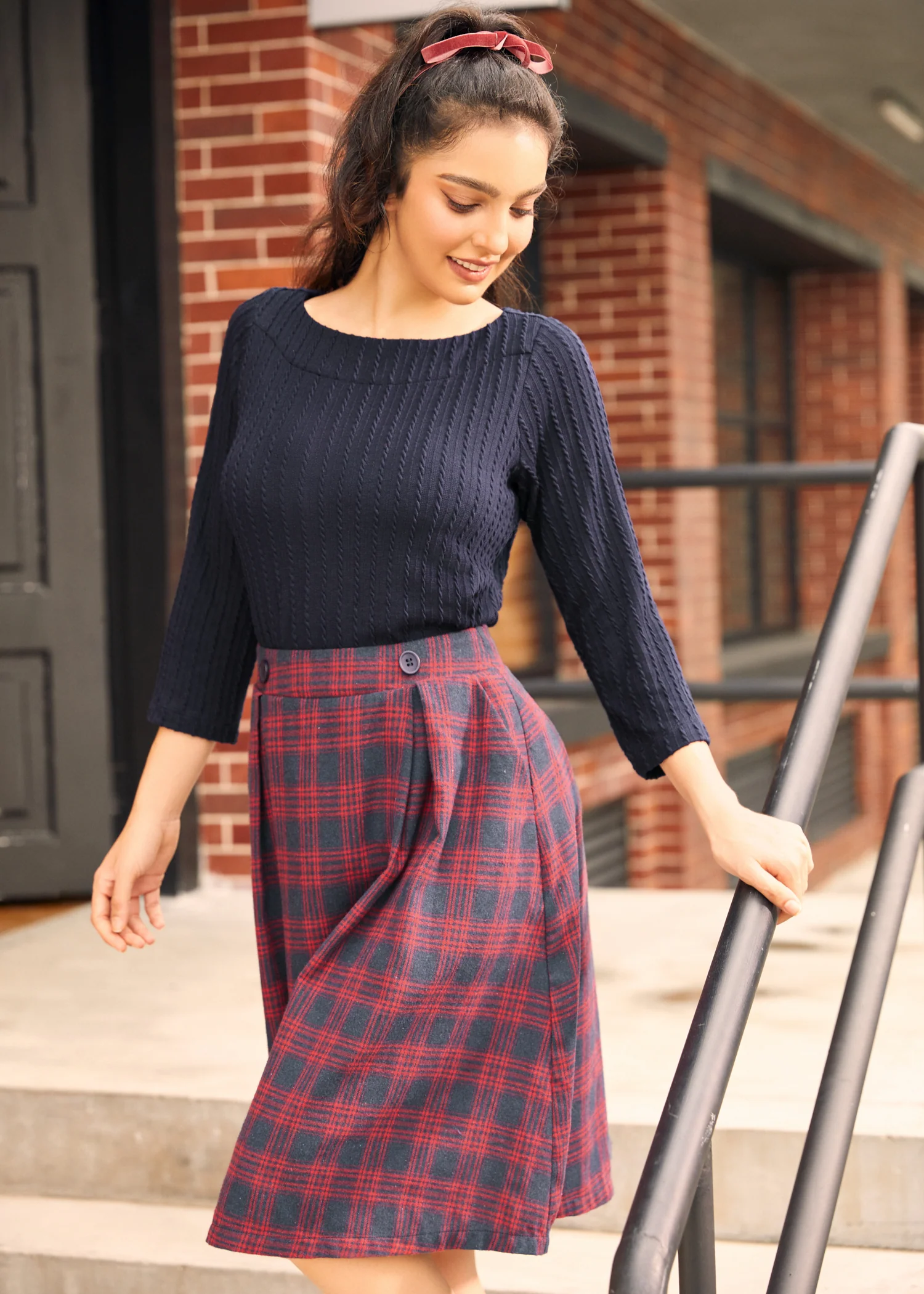Heart of the Harvest Midi Skirt