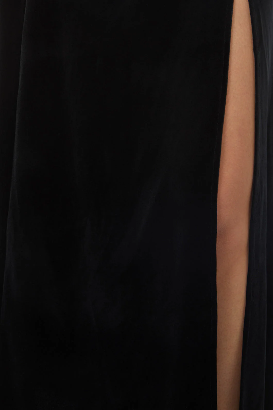 Obsidian Velvet Dress