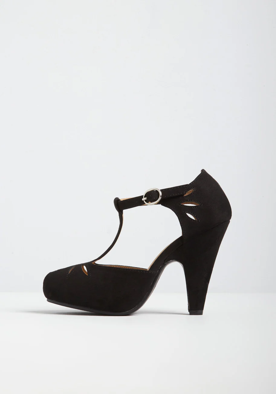 Refreshed Zest T-Strap Heel