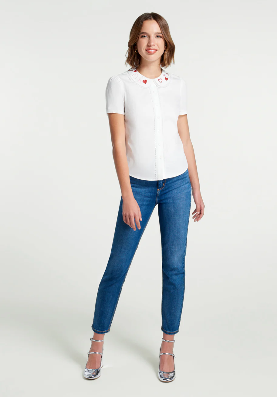 Love That Lingers Button-Up Top