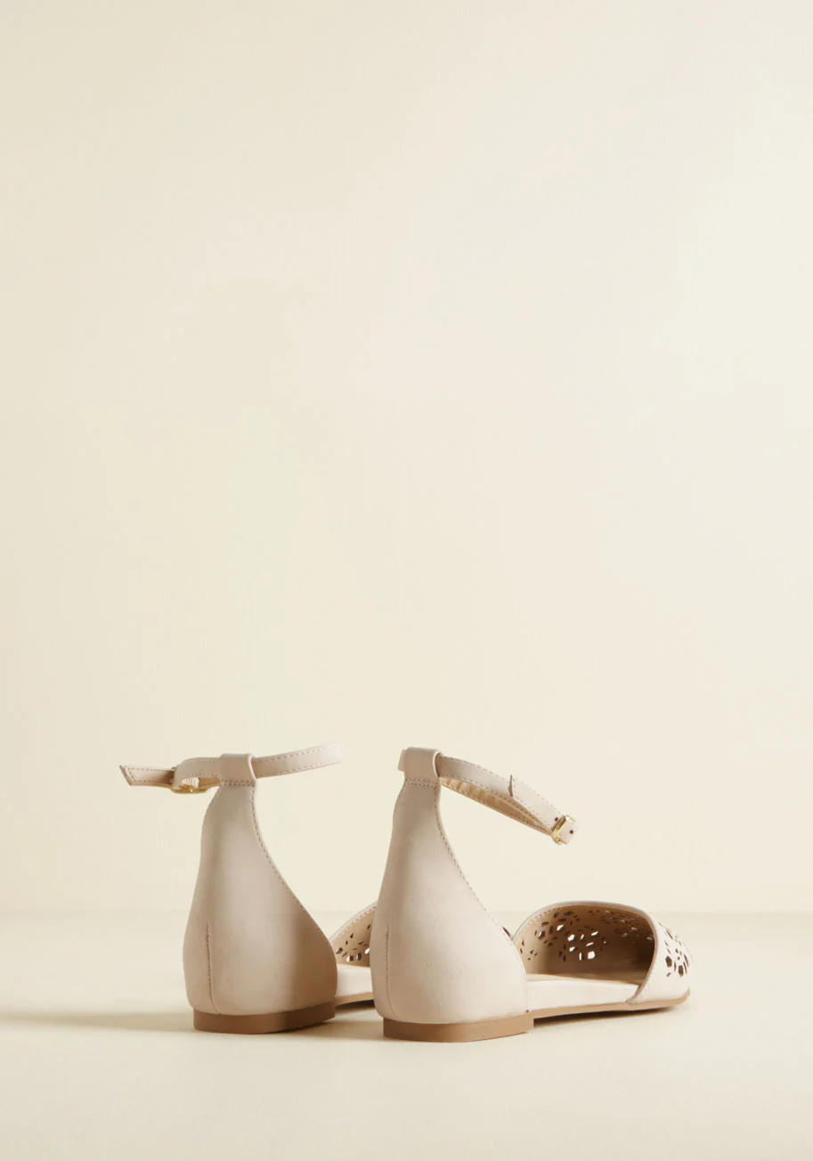 Follow Your Elite d'Orsay Flat in Beige