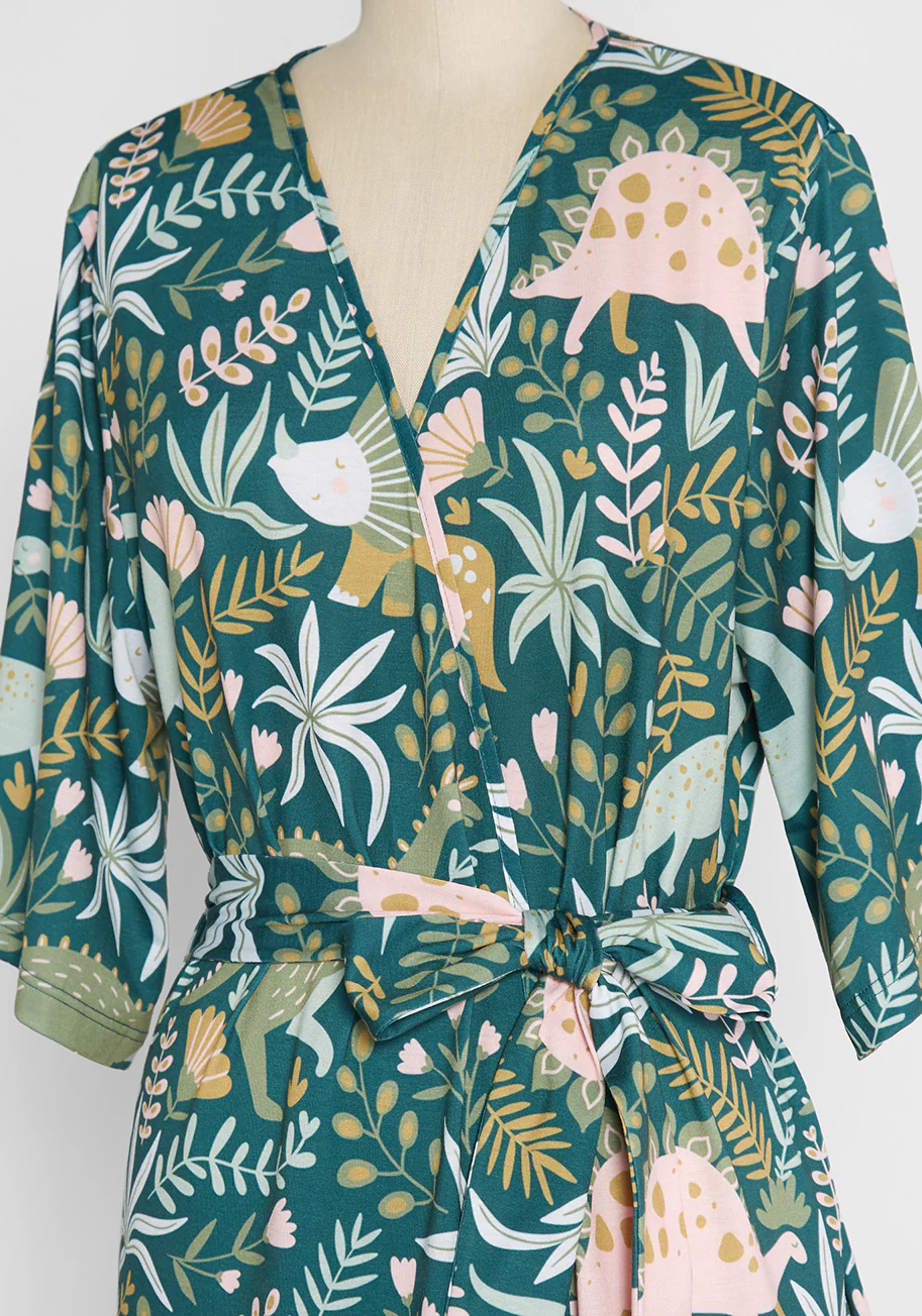 Dino Grove Lounging Robe