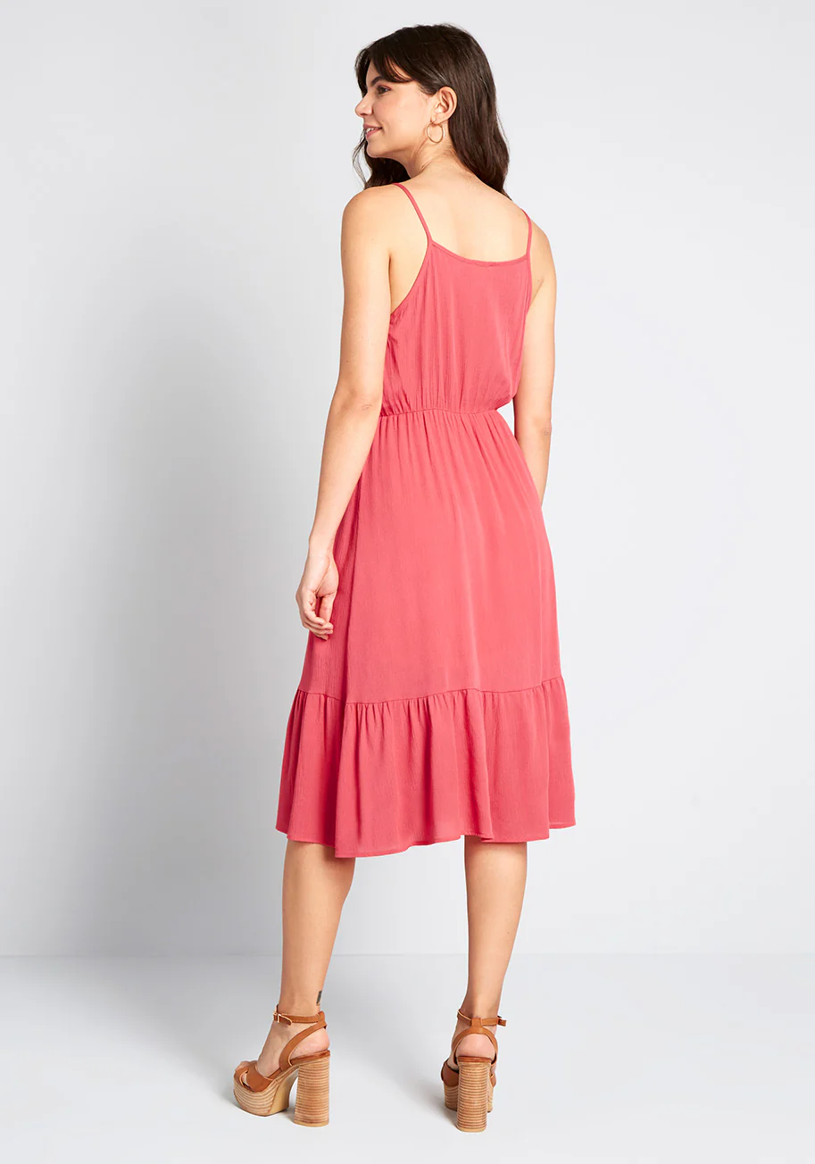 Breeze the Opportunity Midi Dress