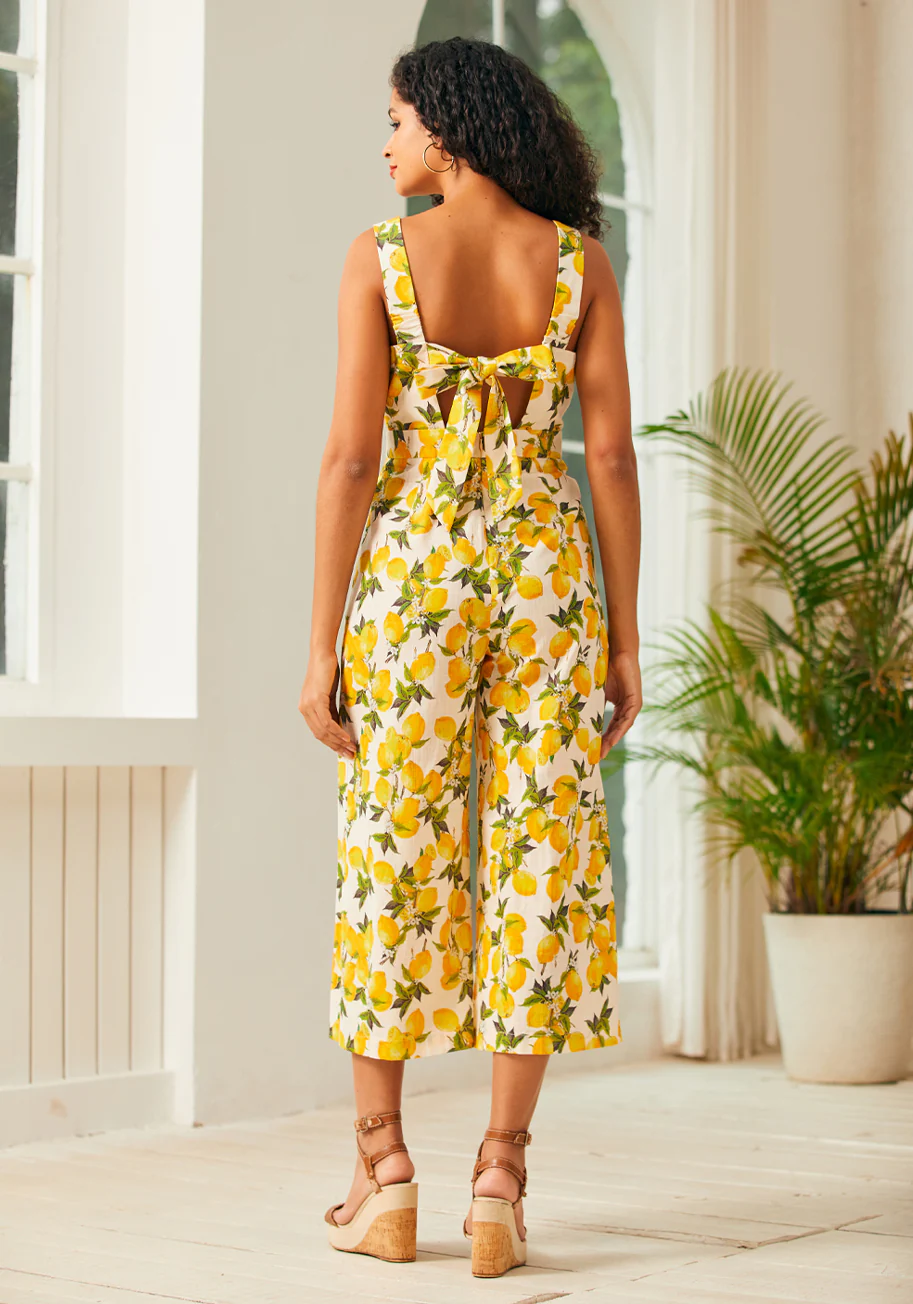 A Playful Bouquet Jumpsuit