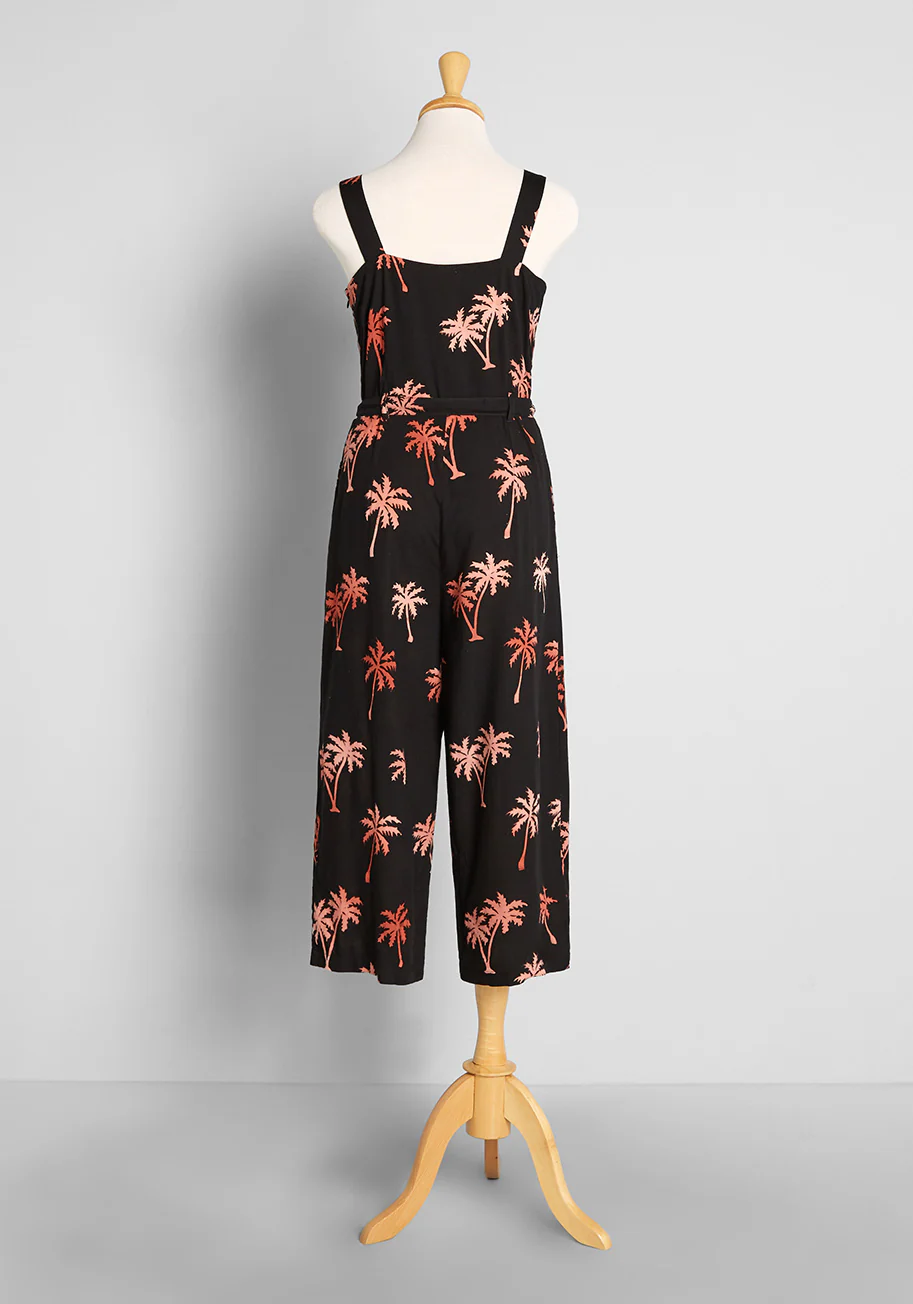 Feeling The Breeze Cropped Jumpsuit