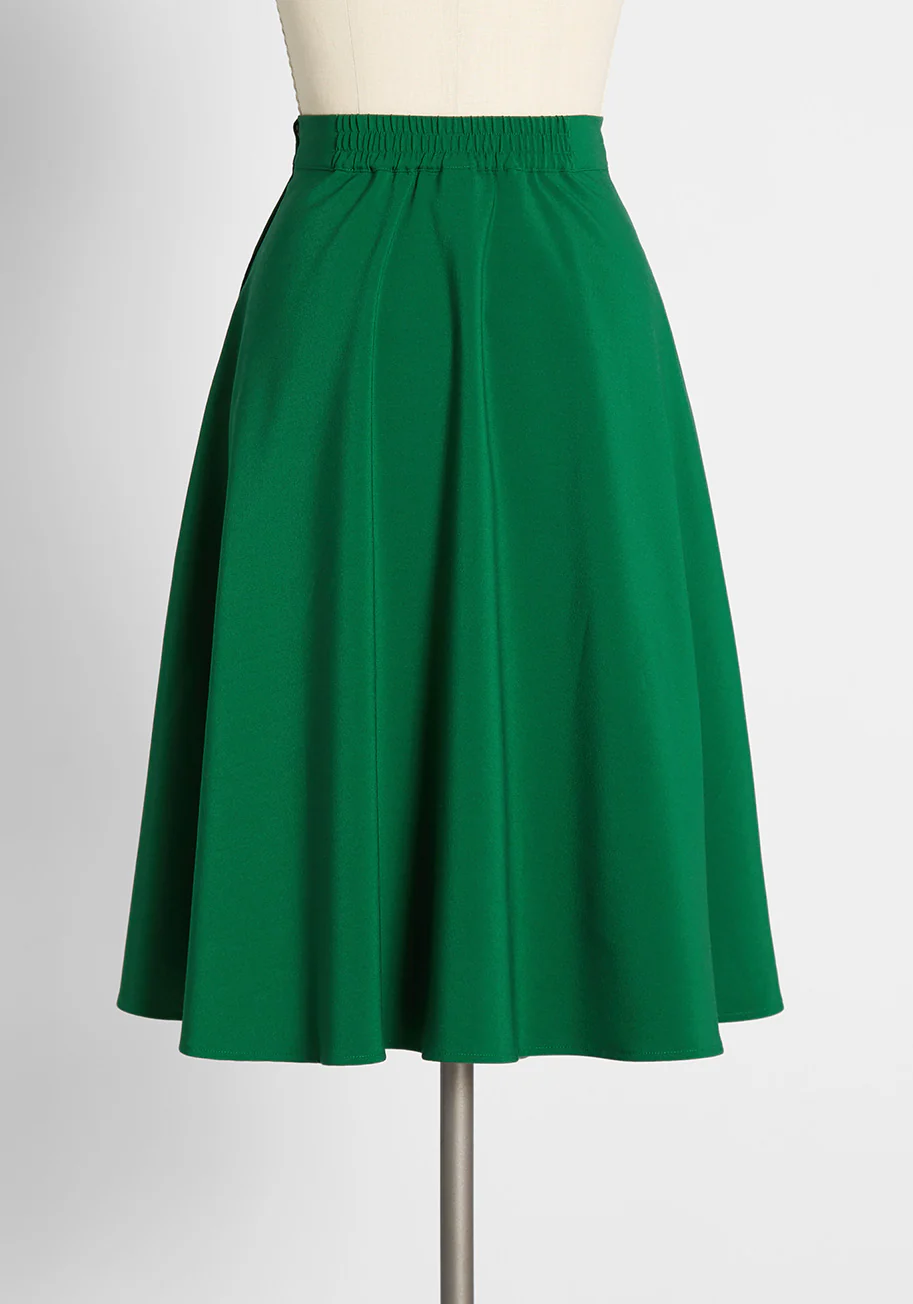 Just This Sway A-Line Skirt