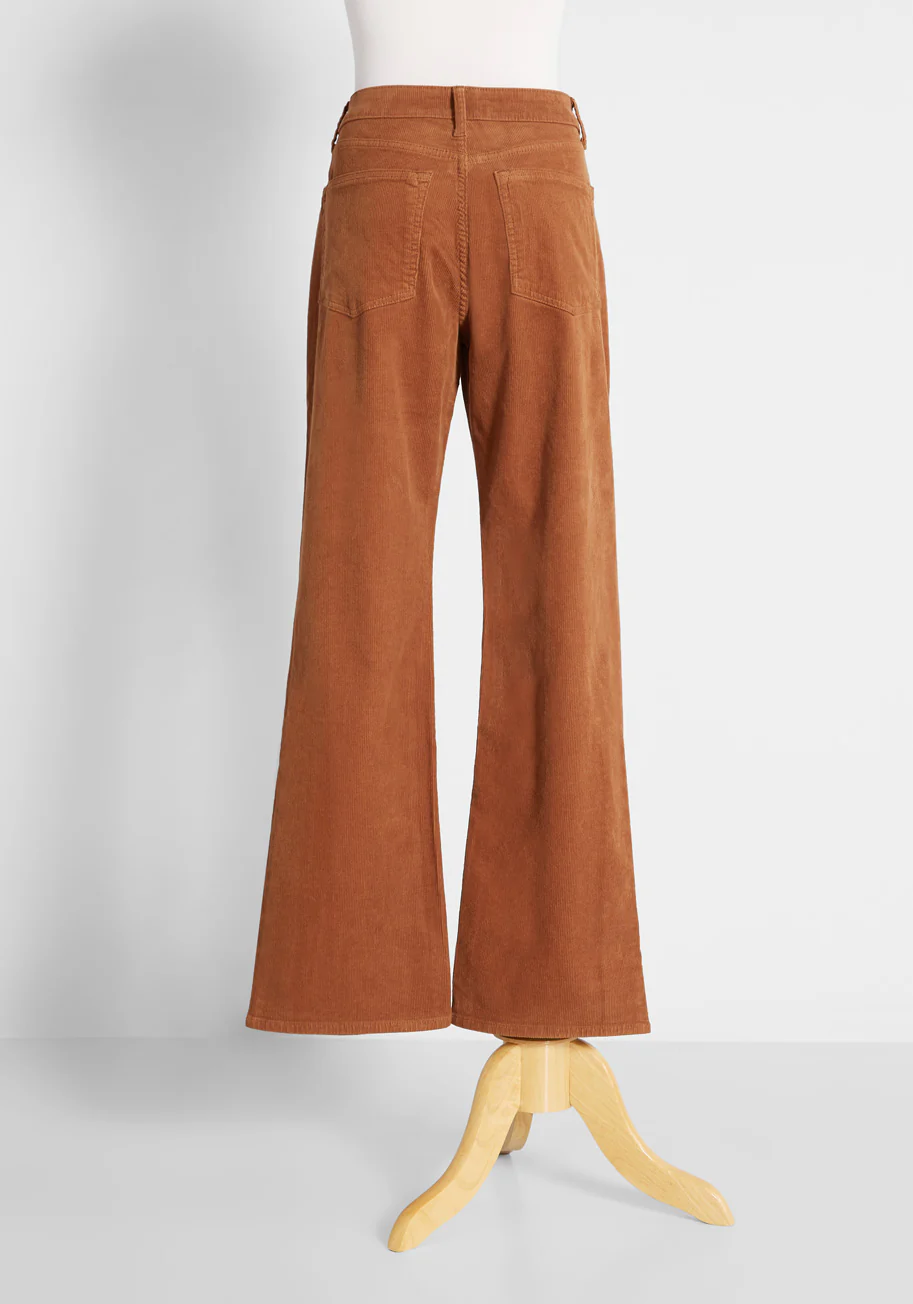 Can You Dig It Corduroy Flare Pants