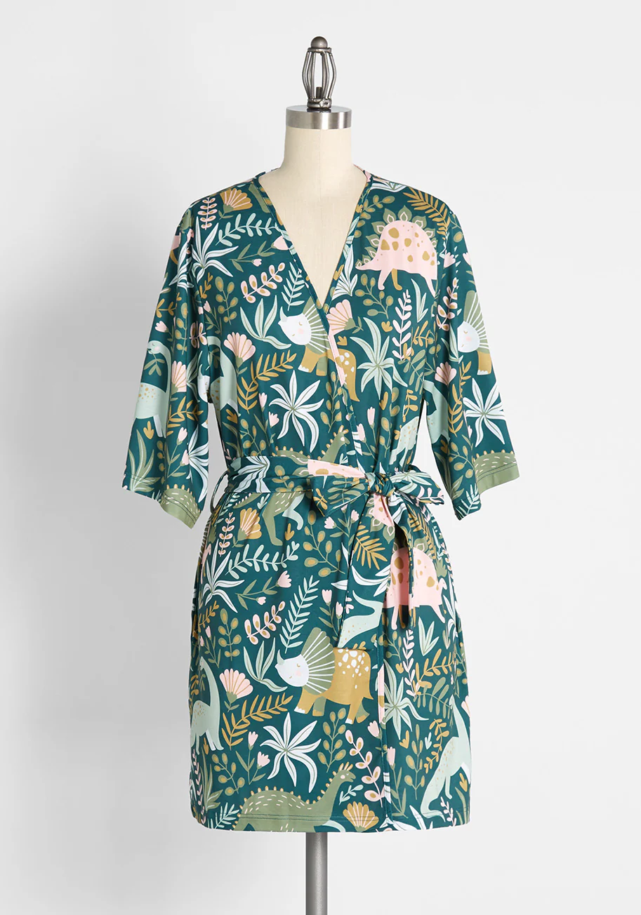 Dino Grove Lounging Robe