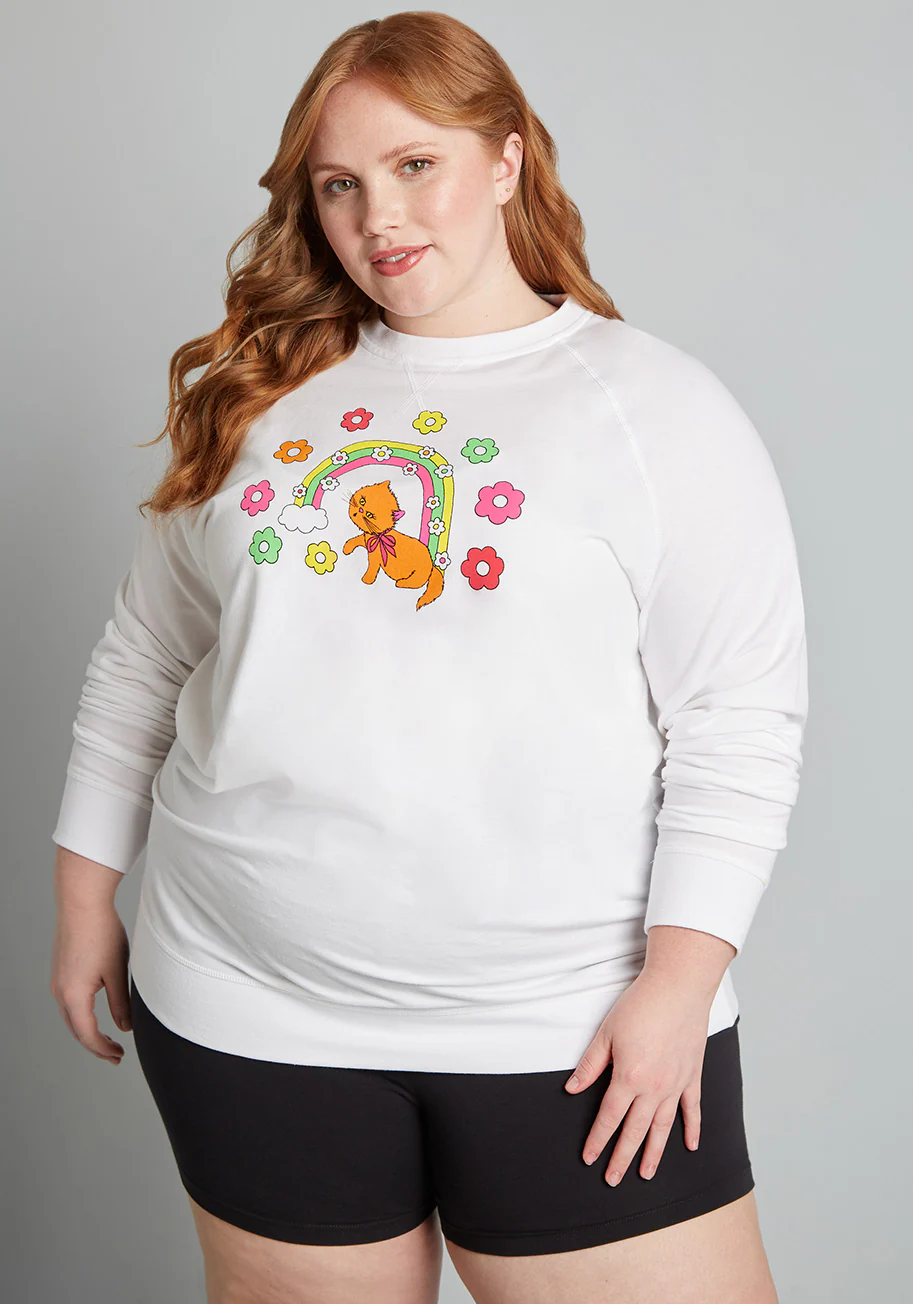 ModCloth x Marisol Muro Rush of Style Cotton Sweatshirt