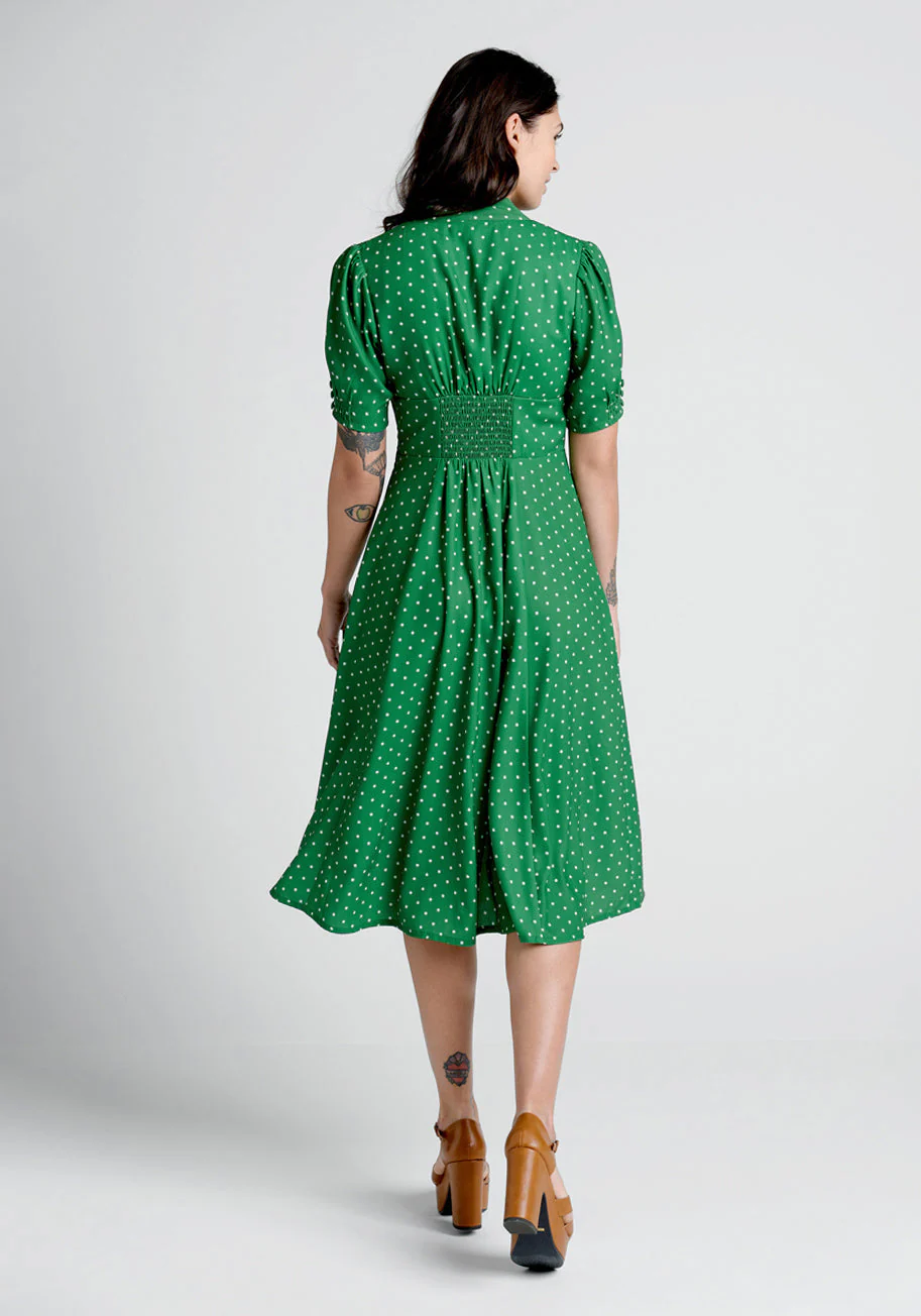 Sweet Grass Stunner Midi Dress