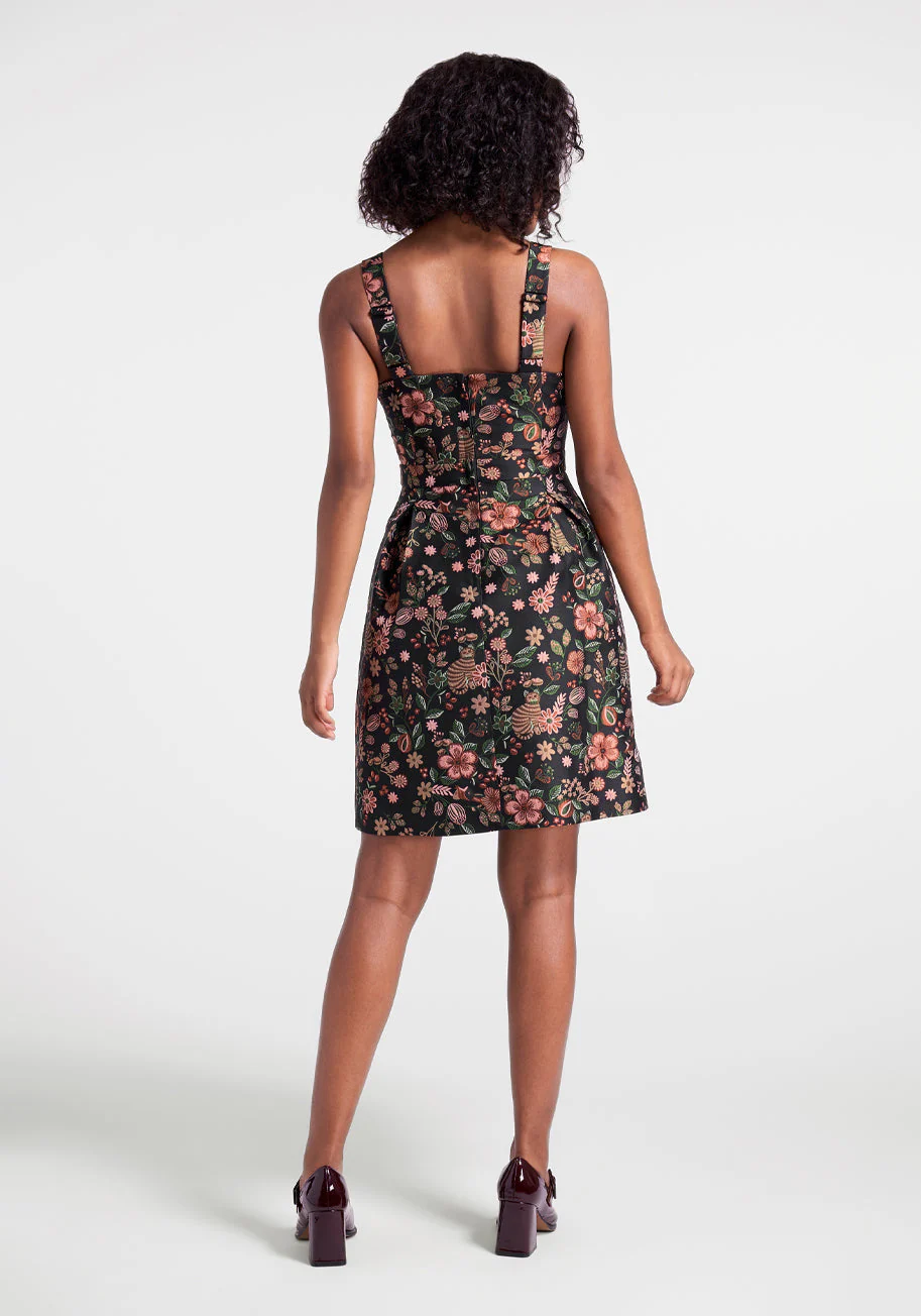 Dash of Decadence Fit And Flare Dress