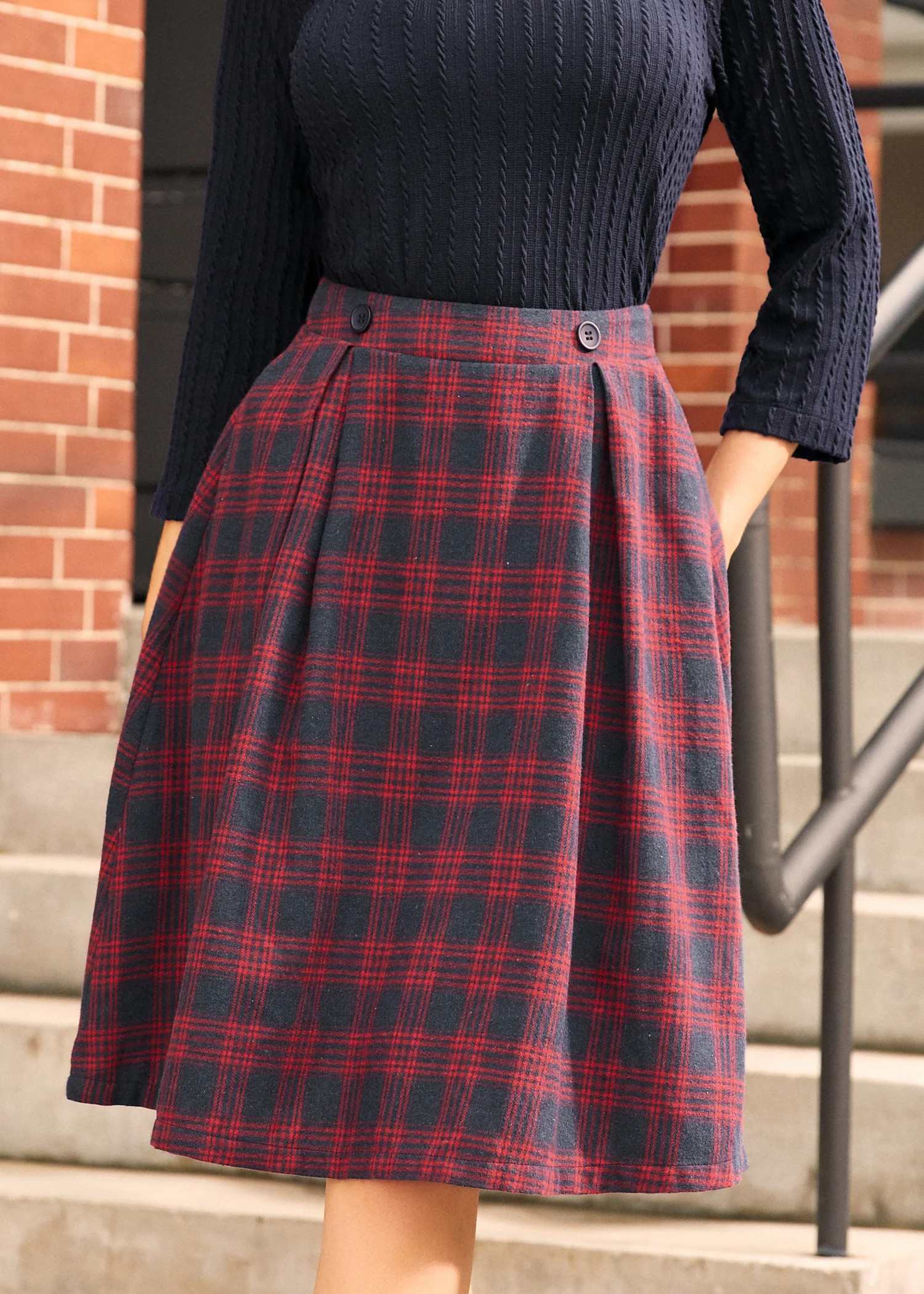 Heart of the Harvest Midi Skirt
