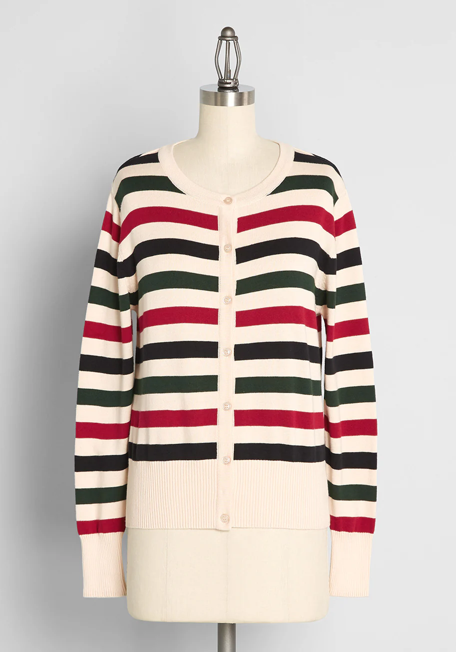 Of A Different Stripe Cardigan